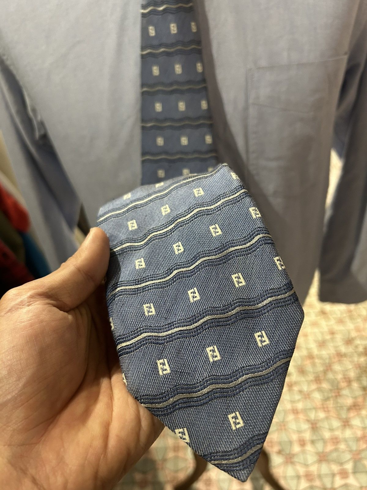 Fendi Fendi Neck Tie Size ONE SIZE - 3 Thumbnail