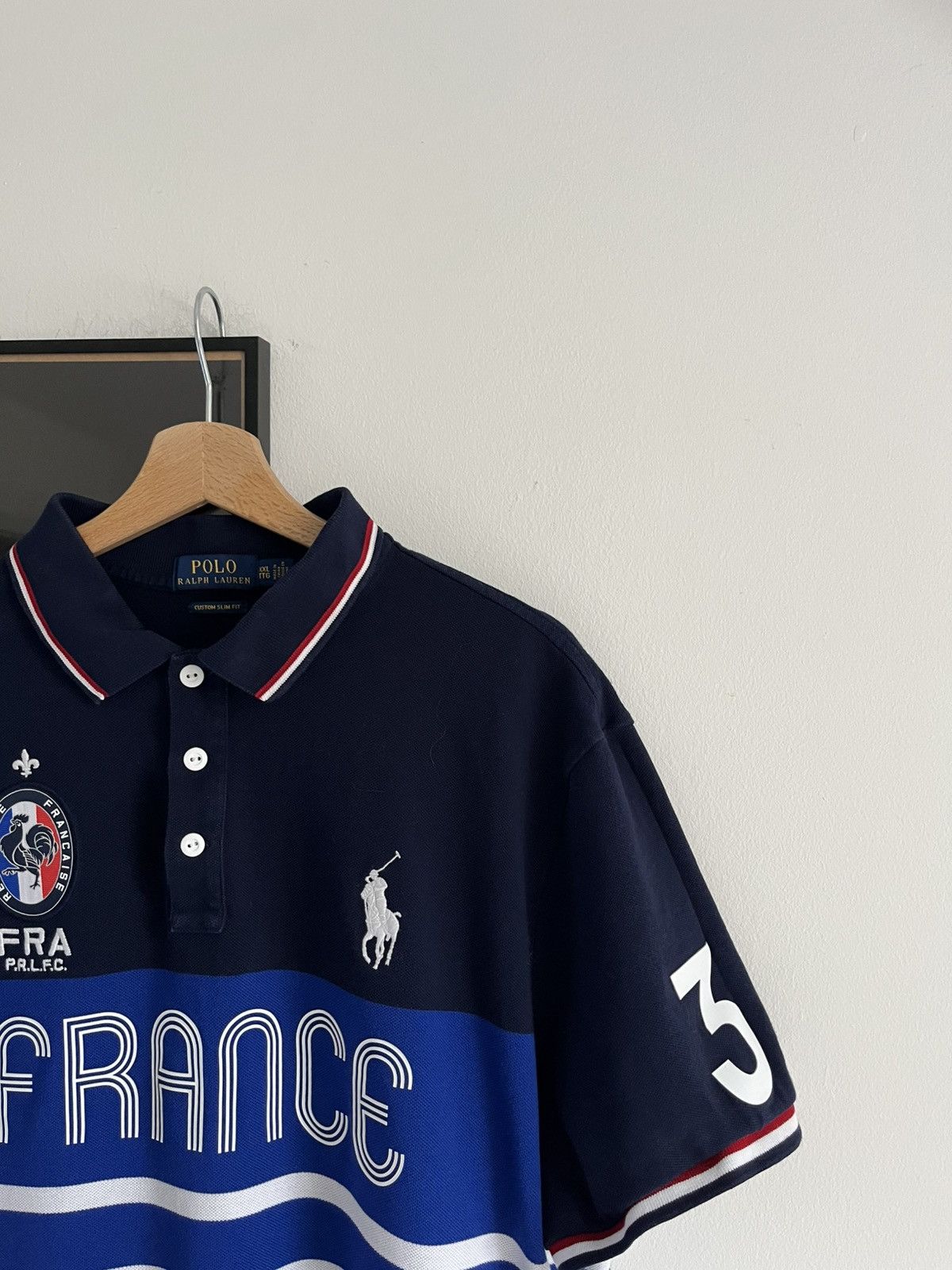 Polo Ralph Lauren × Rugby Ralph Lauren Rugby France Polo Ralph Lauren Big Logo Chief Keef Style Size US XXL / EU 58 / 5 - 3 Thumbnail
