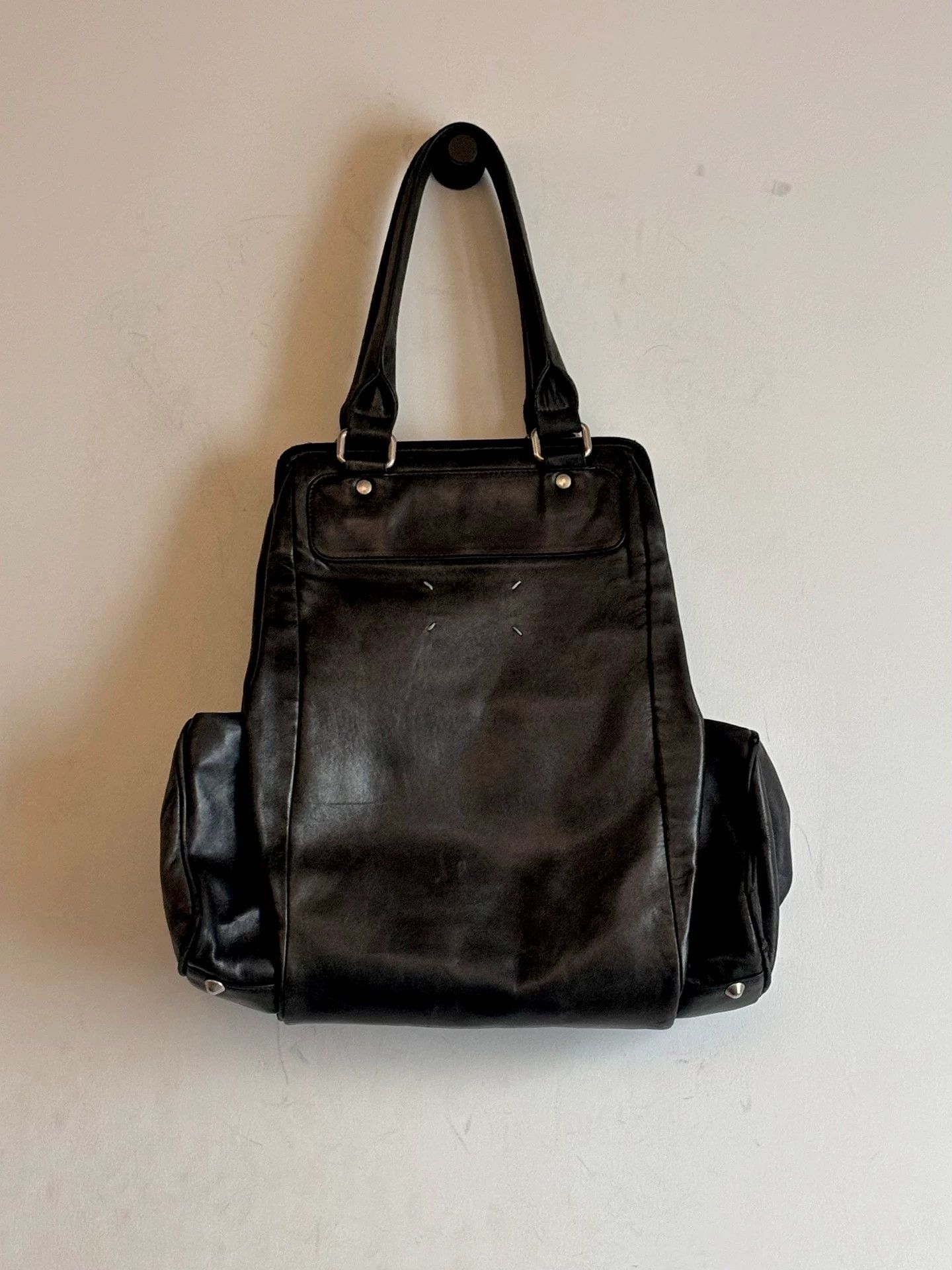 Maison Margiela Maison Margiela 2009 Overlapping Leather Tote Size ONE SIZE - 1 Thumbnail