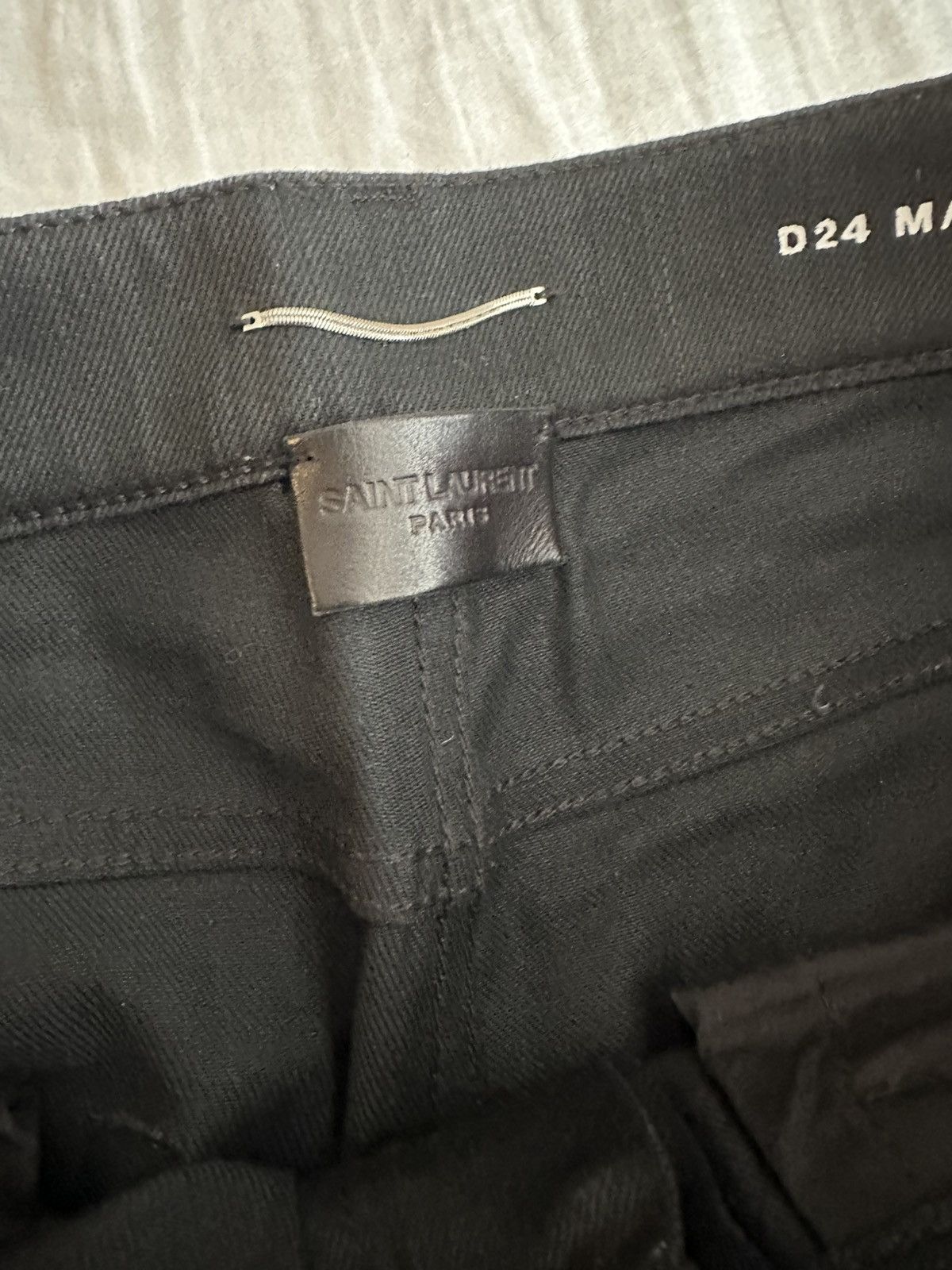 Saint Laurent Paris Saint Laurent Denim D24 M/SK-MW Size US 31 - 4 Thumbnail