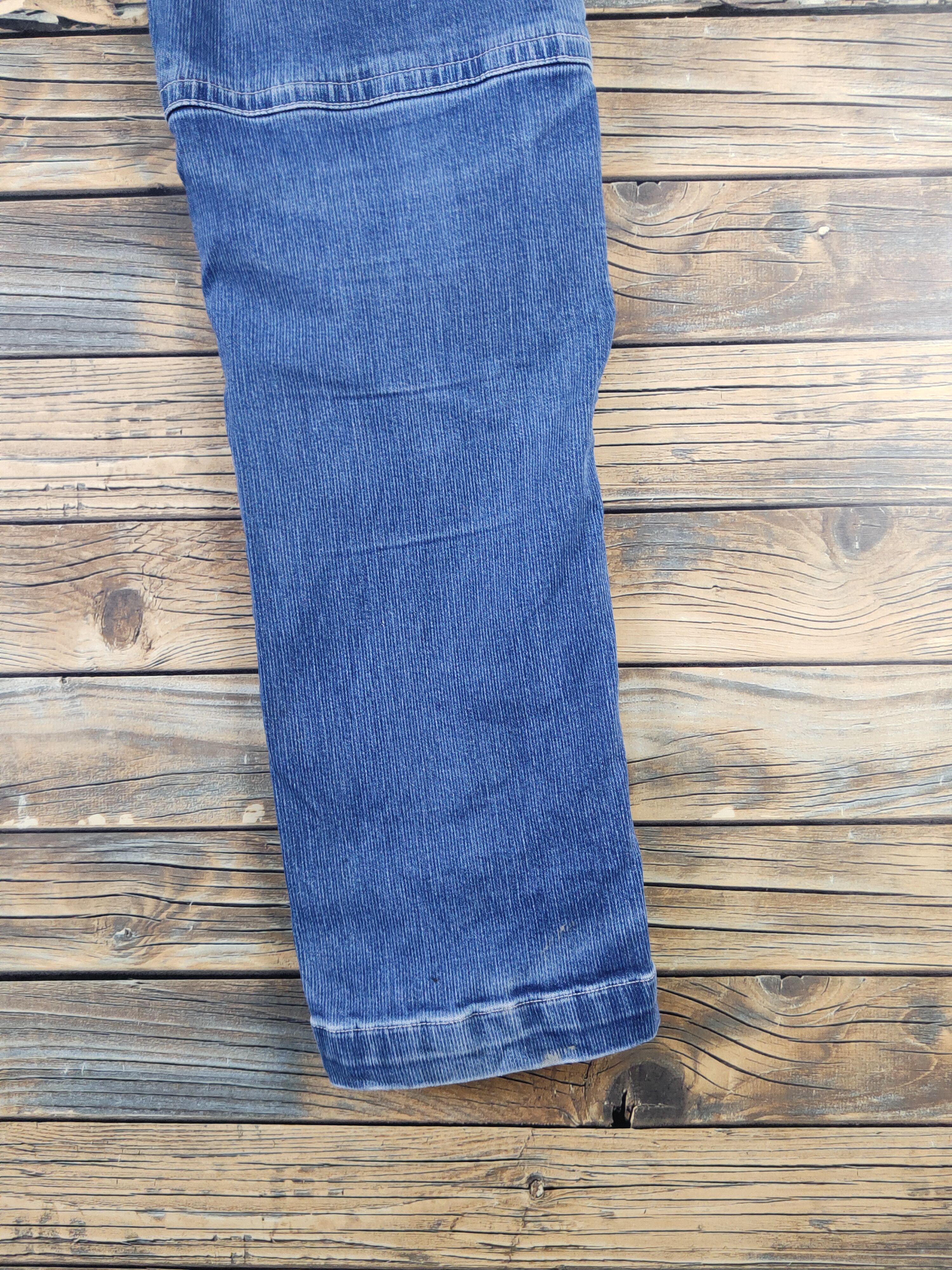 Japanese Brand Toraichi Blue Distressed Ripped Jeans #W2071 Size US 33 - 11 Thumbnail