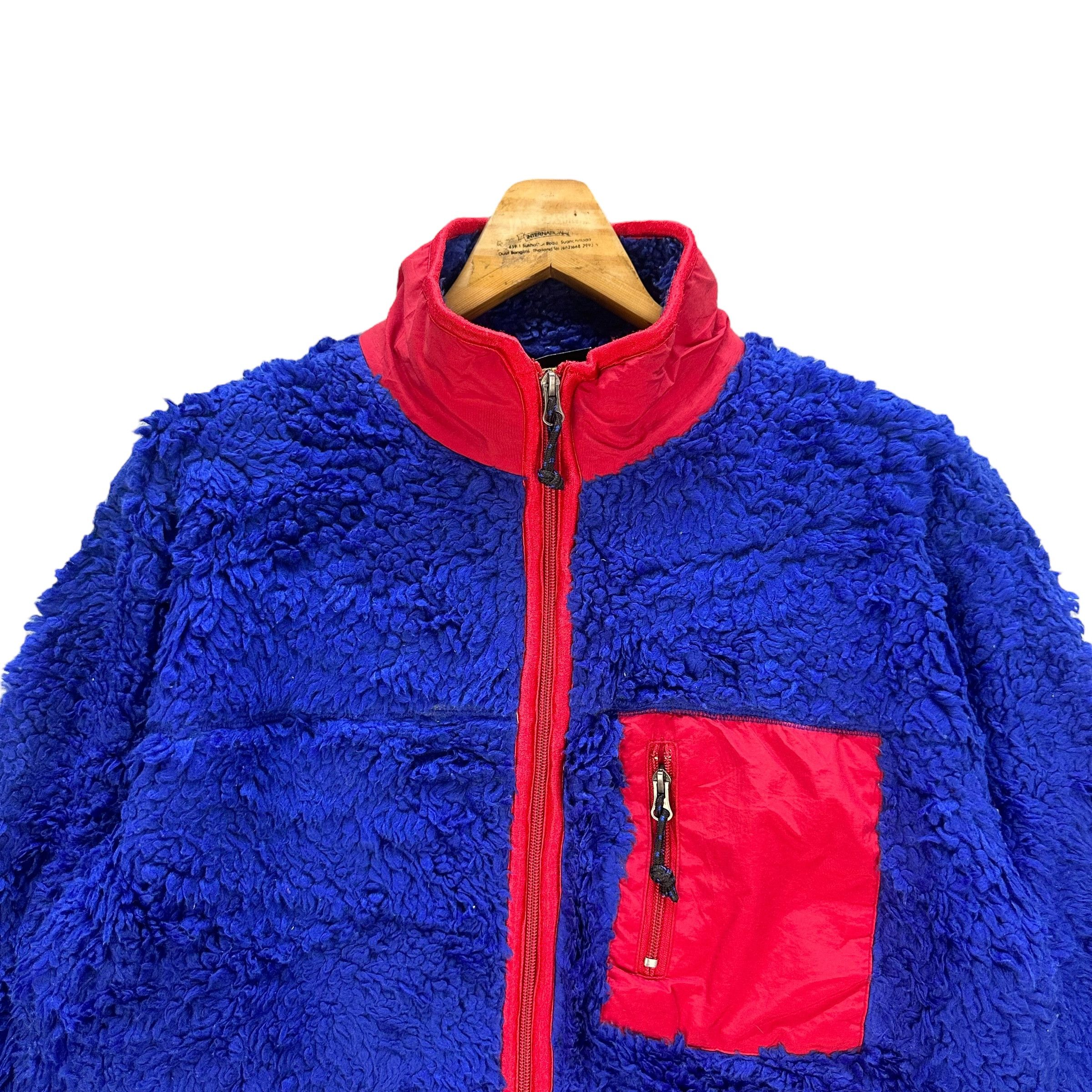 Japanese Brand NEVER SEEN THING DEEP PILE FLEECE JACKET RETRO X #8955-042 Size US M / EU 48-50 / 2 - 2 Thumbnail