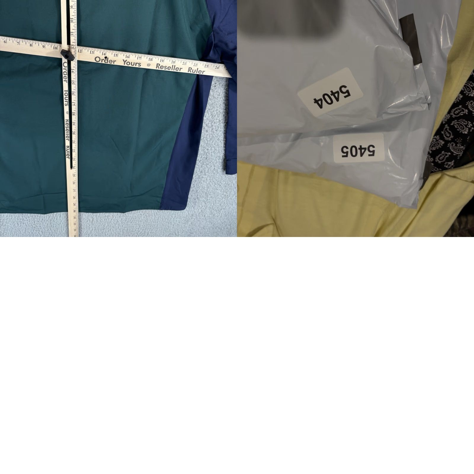 Rains Holderness & Bourne Jacket Mens XL Green Navy Lightweight Windbreaker Zip Golf Weather Rain Multicolor Casual Travel Size US XL / EU 56 / 4 - 8 Thumbnail