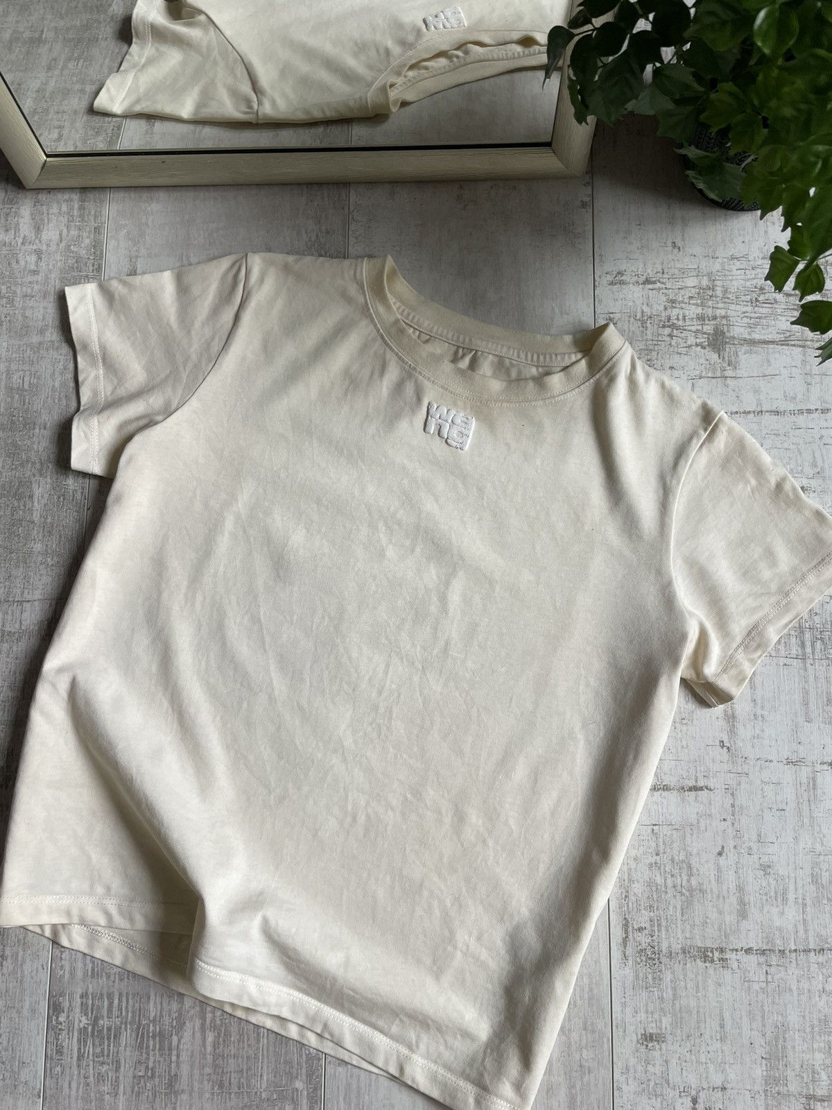 Alexander Wang × Japanese Brand Alexandr Wang T-Shirt WANG Central Logo Size XL / US 12-14 / IT 48-50 - 2 Thumbnail