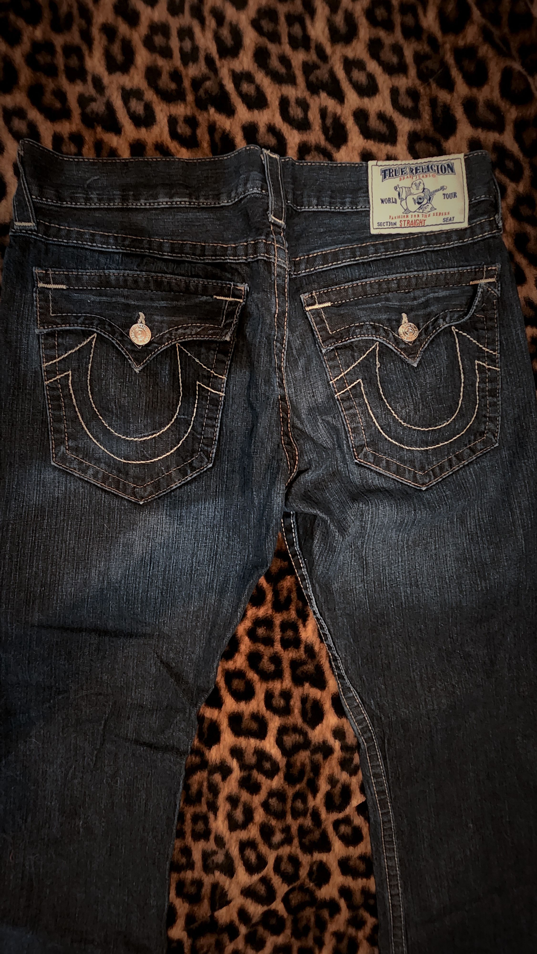 True Religion True Religion Super T Vintage Jeans Size US 36 / EU 52 - 3 Thumbnail
