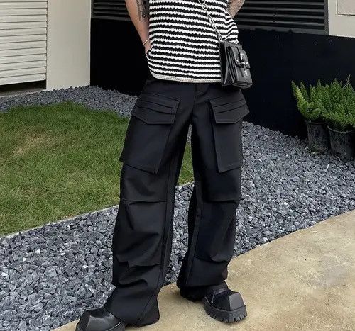 Japanese Brand Retro punk pants Size US 32 / EU 48 - 3 Thumbnail