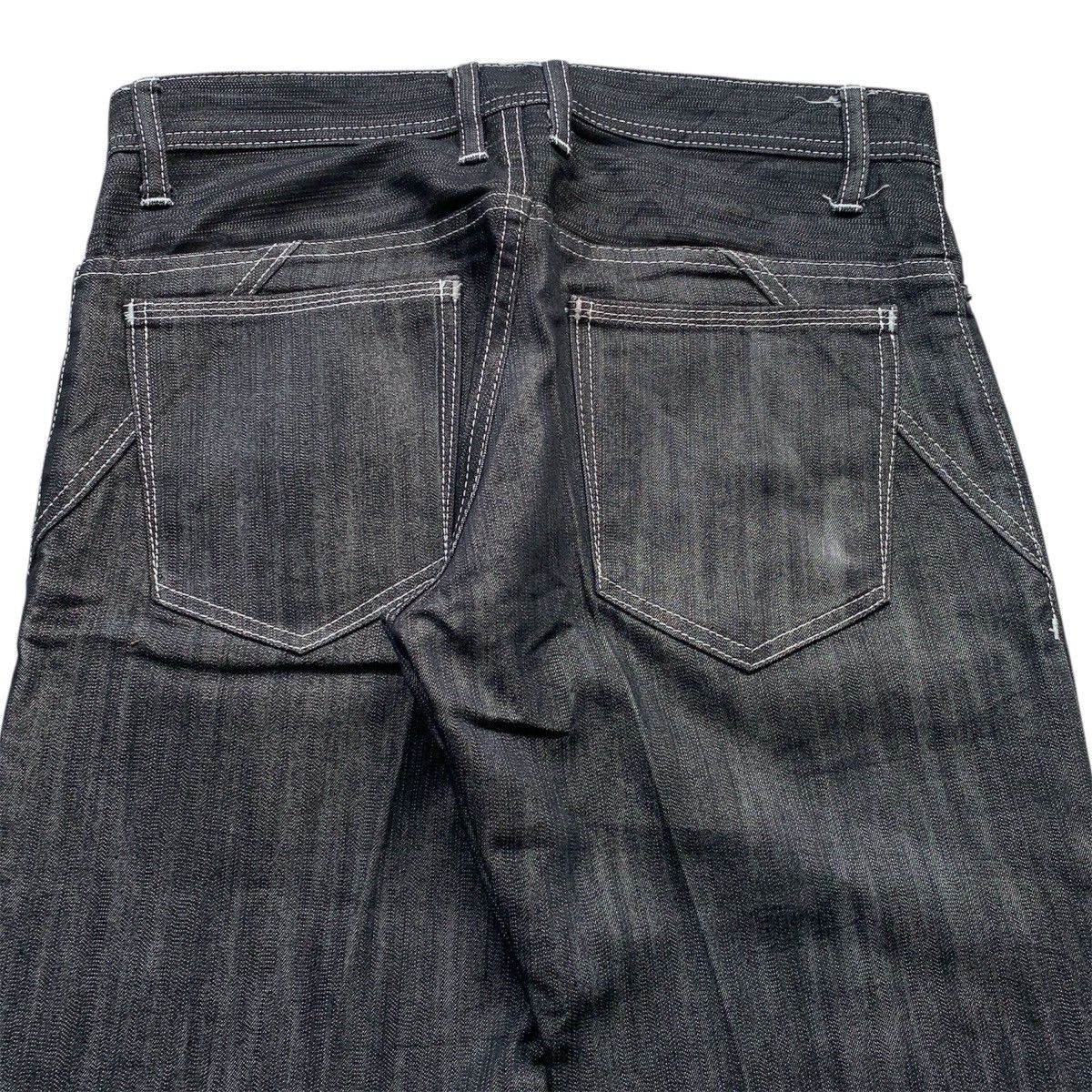 Japanese Brand Tete Homme Issey Miyake Japanese Flare Denim Pants Size US 30 / EU 46 - 9 Thumbnail