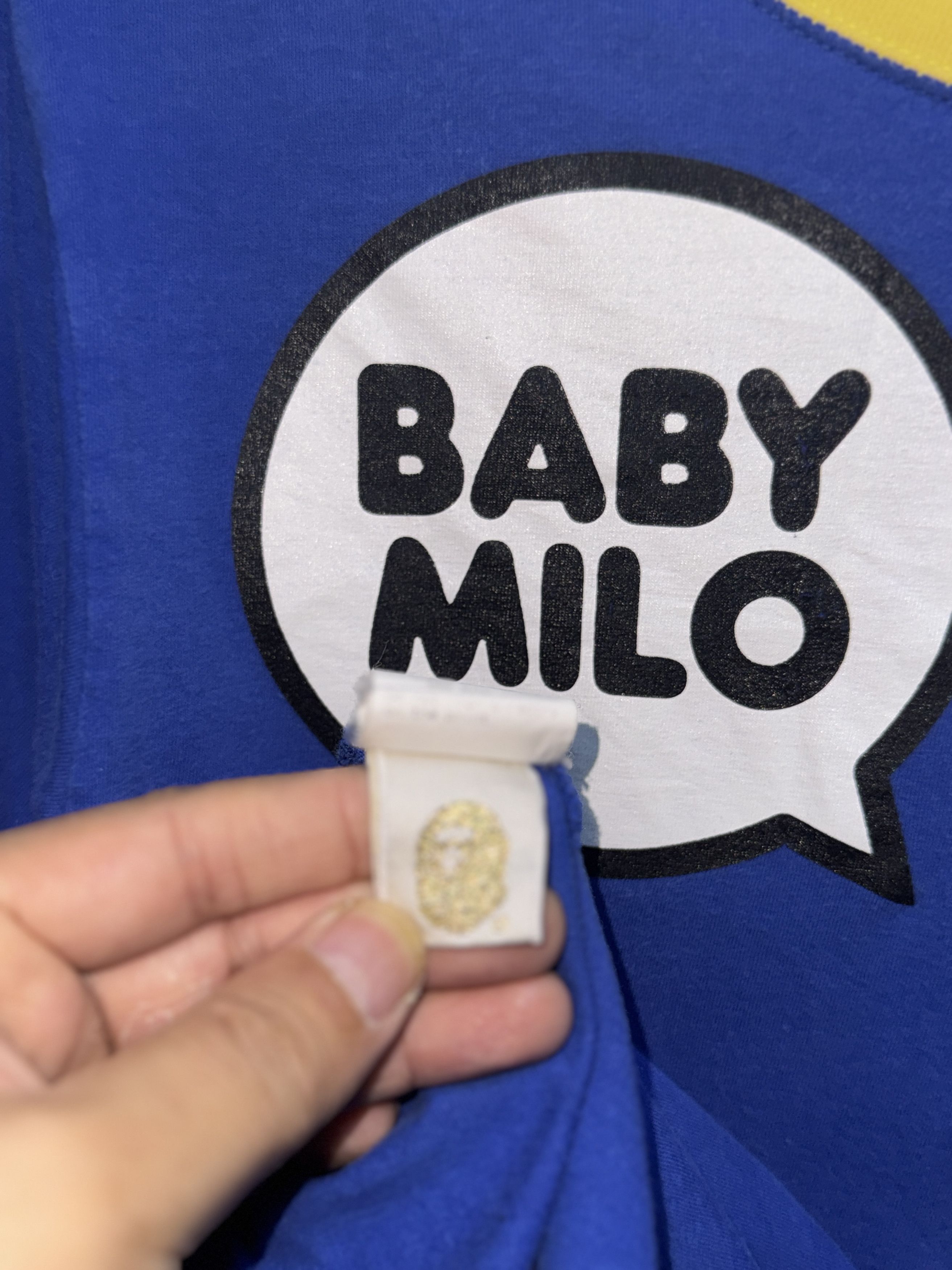 Bape A Bathing Ape Bape Baby Milo Ringer T-Shirt Size US M / EU 48-50 / 2 - 6 Thumbnail
