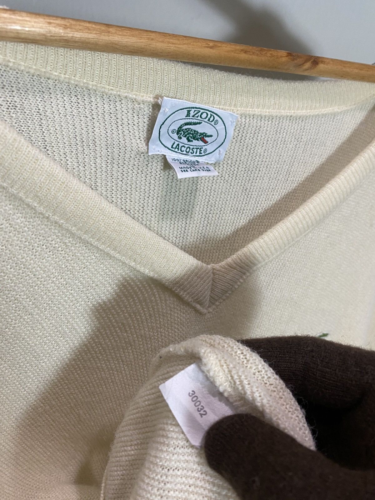 Lacoste Vtg Lacoste Cardigan Size US L / EU 52-54 / 3 - 5 Thumbnail