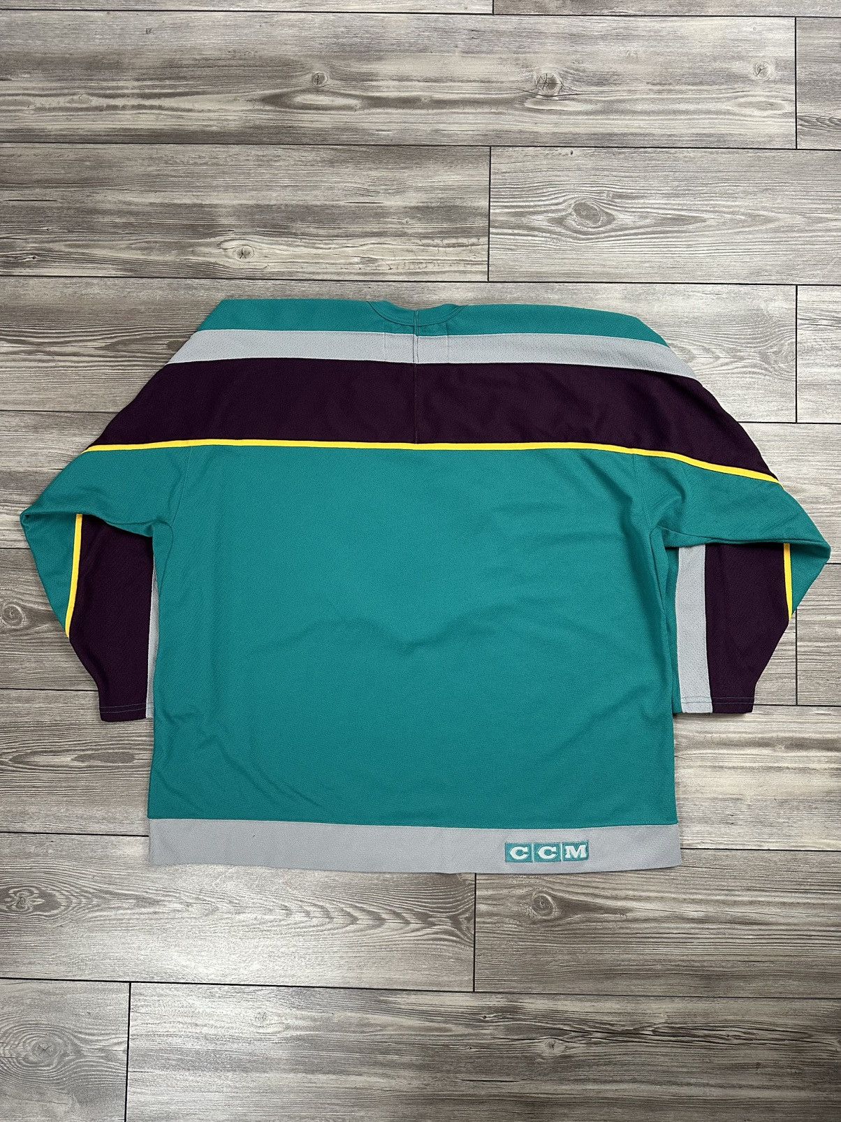NHL × Vintage Vintage NHL Anaheim Ducks CCM Jersey Size US XXL / EU 58 / 5 - 2 Thumbnail