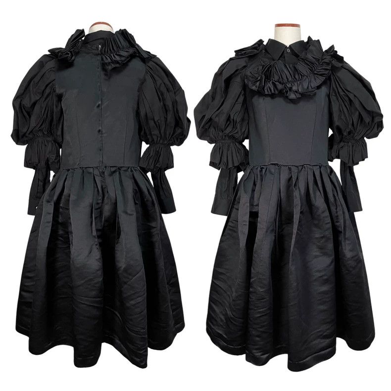 Comme des Garcons Comme Des Garcons Pleated Lace Cotton Filling Short Shirt Size S / US 4 / IT 40 - 5 Thumbnail