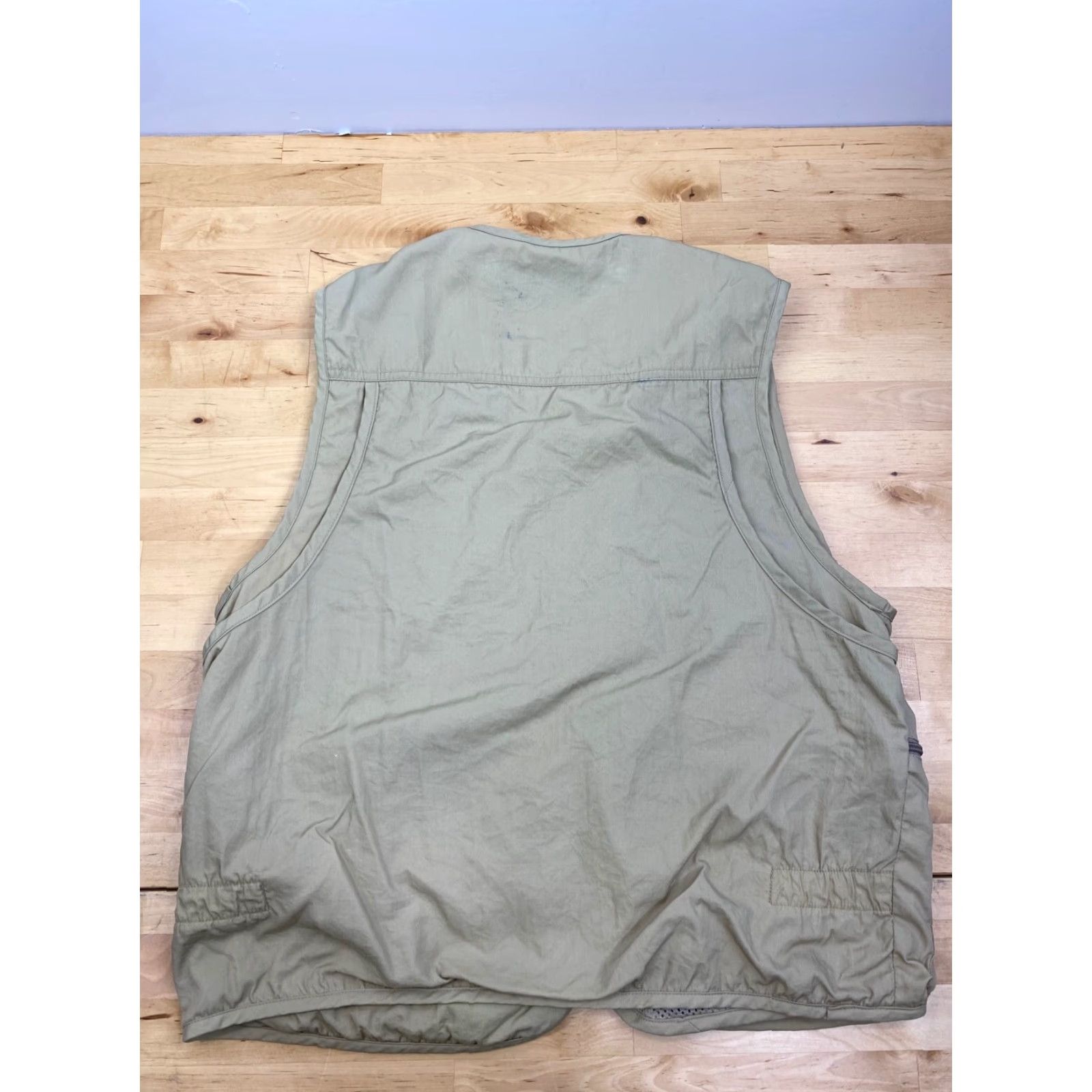 Vintage Califf Vest Outdoor Men XL Beige Pockets Hunting 3400 Size US XL / EU 56 / 4 - 7 Thumbnail