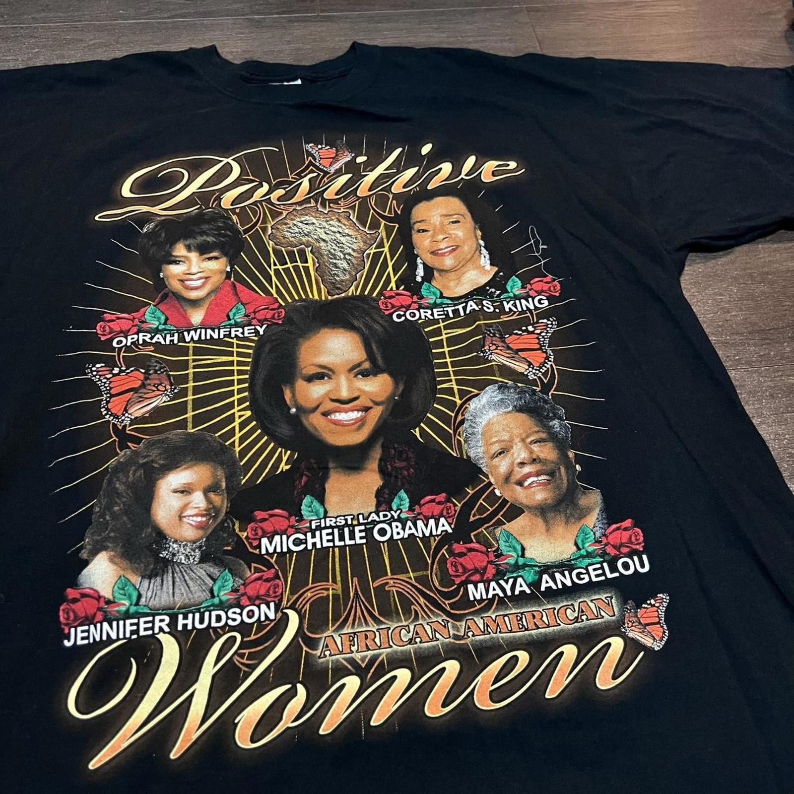 Gildan vintage positive women of greatness t shirt 00s XXL Size US XXL / EU 58 / 5 - 1 Thumbnail