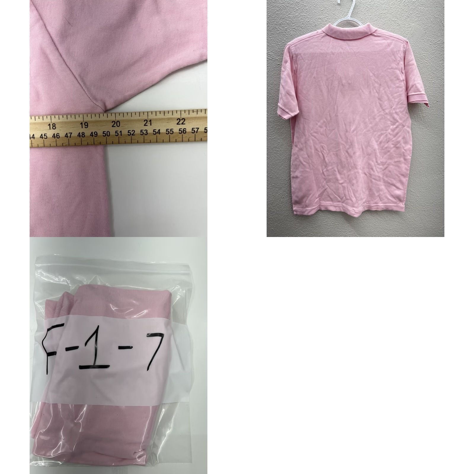 McGregor Womens McGregor Pink Shirt Size Medium Short Sleeve Polo Size M / US 6-8 / IT 42-44 - 8 Thumbnail