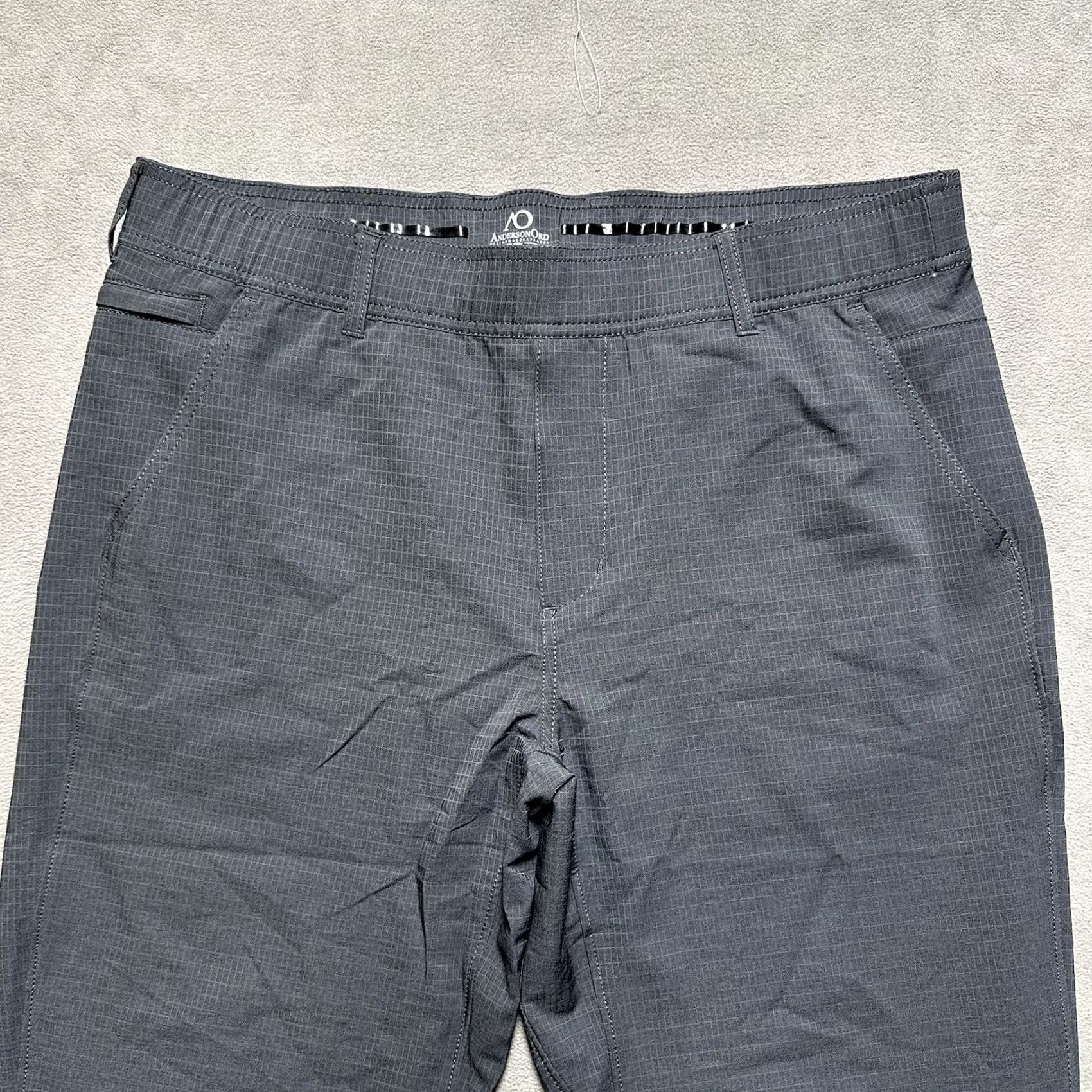 JW Anderson Anderson Ord Pants Mens 34 Gray Tapered Ripstop Zip Ankle Stretch 4-Way Inseam 25 Size US 34 / EU 50 - 3 Thumbnail