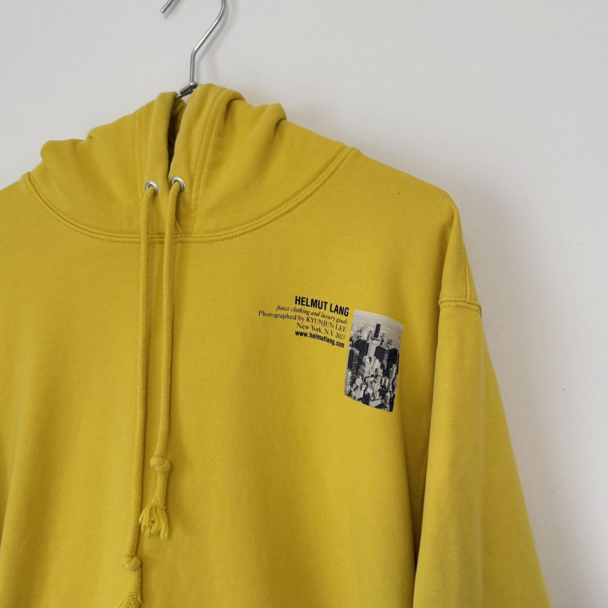 Helmut Lang Helmut Lang 2021 New York City Postcard Hoodie Kyunjun Lee Size US L / EU 52-54 / 3 - 3 Thumbnail
