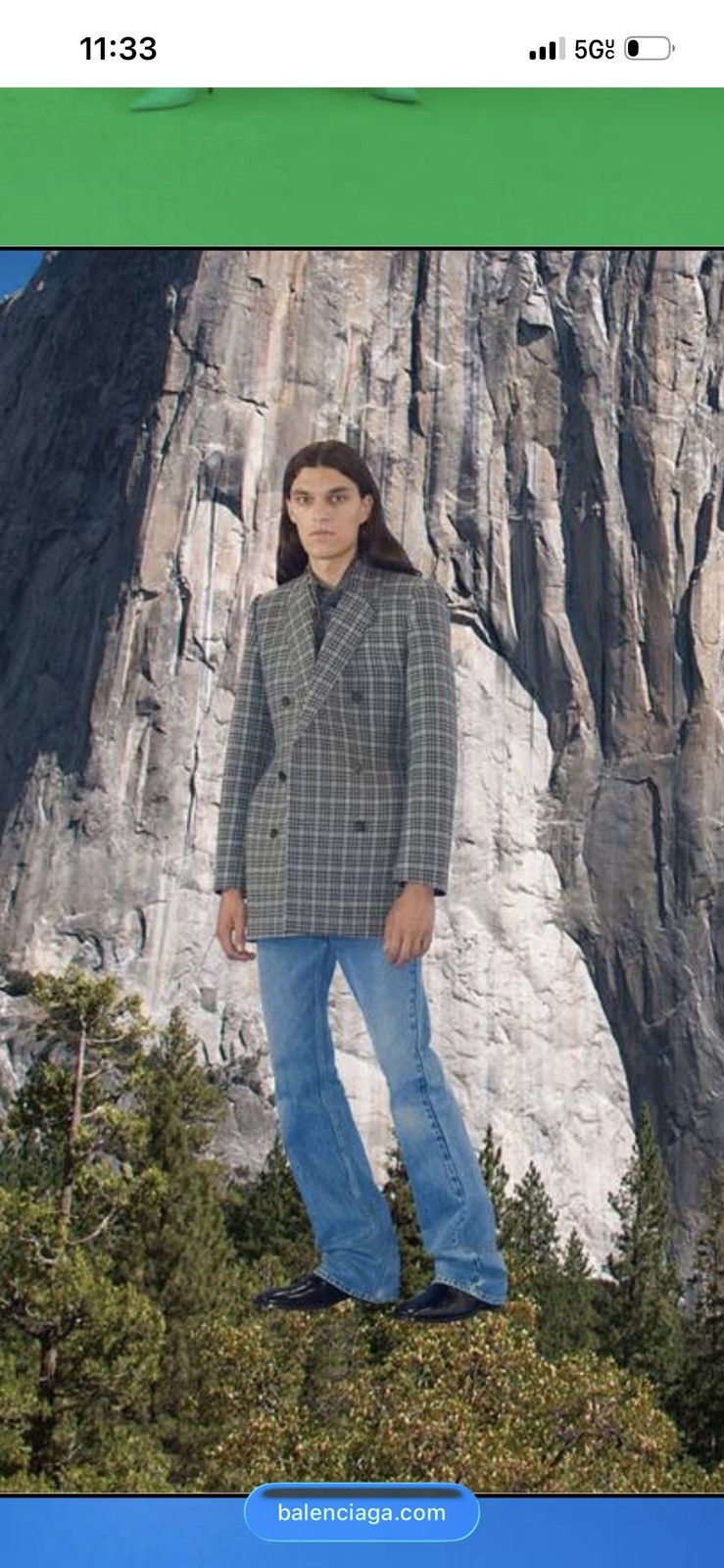 Balenciaga Super Long stacking bootcut Size US 30 / EU 46 - 11 Thumbnail