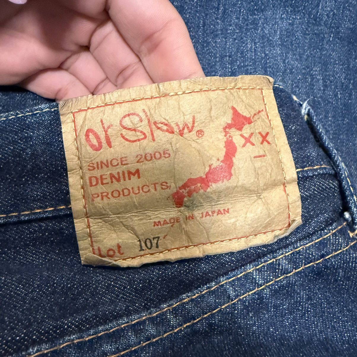 Orslow Super Rare Orslow Blue jeans Size US 32 / EU 48 - 5 Thumbnail