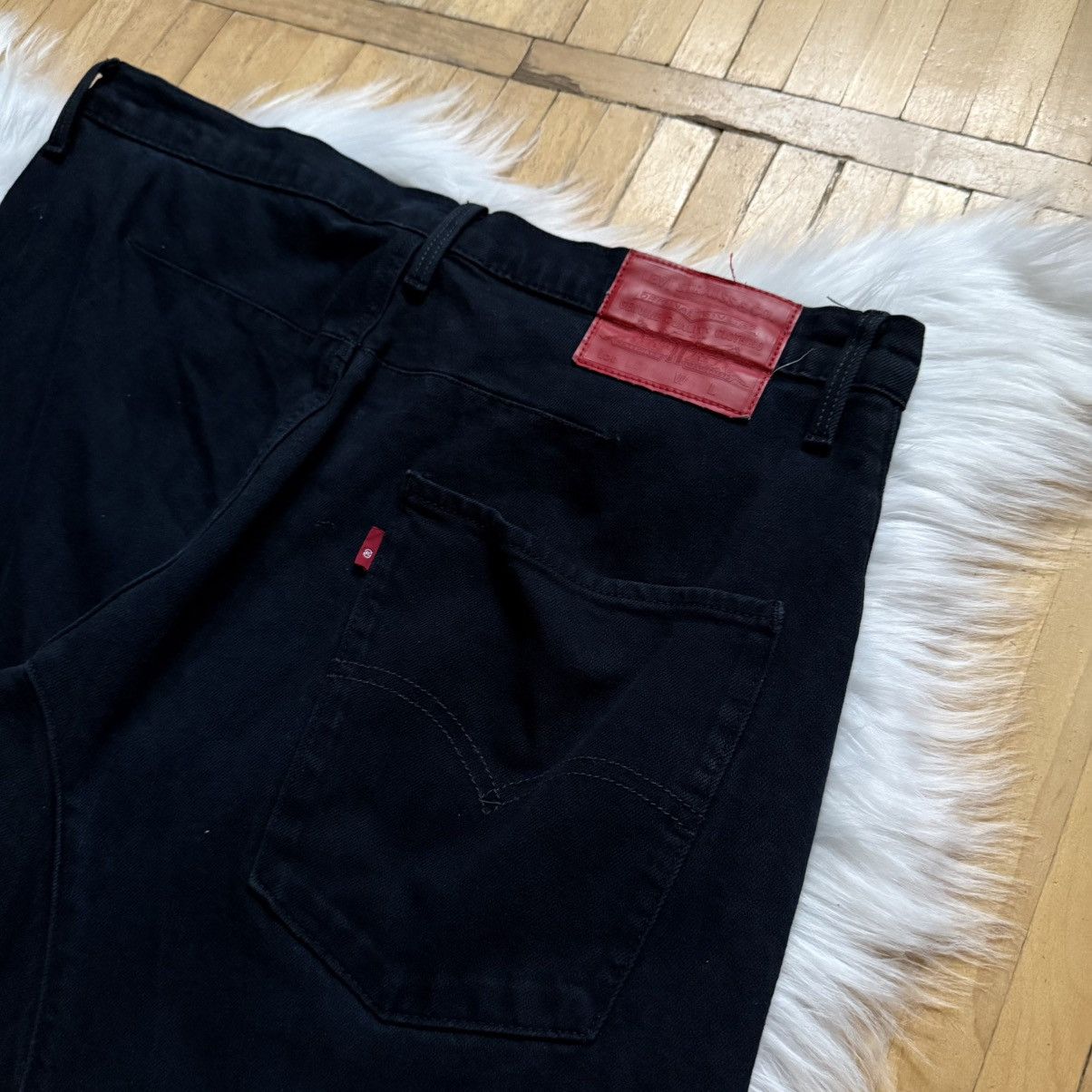 Levi's 📌 Vintage 00s Levi's Engineered Y2K Knee Printed Jeans Size US 32 / EU 48 - 18 Thumbnail
