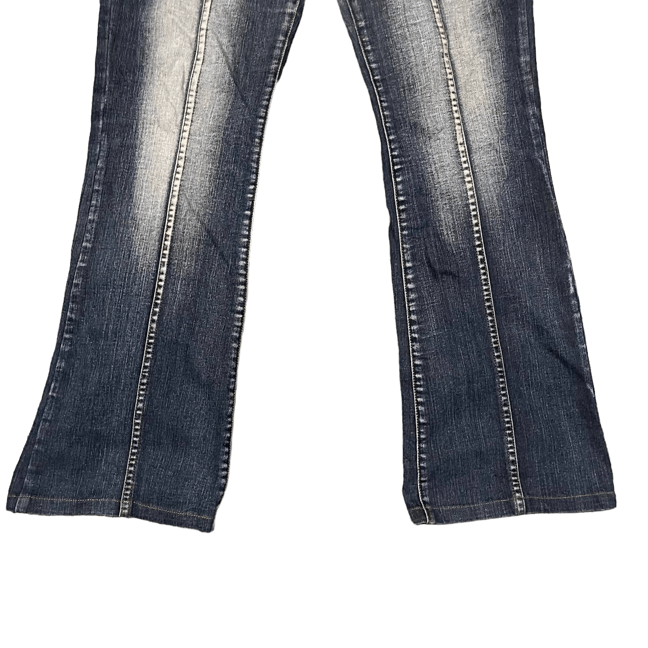 Japanese Brand Vintage Maxa Low Rise Flared Jeans Ifsixwasnine Lgb Style Size US 32 / EU 48 - 4 Thumbnail