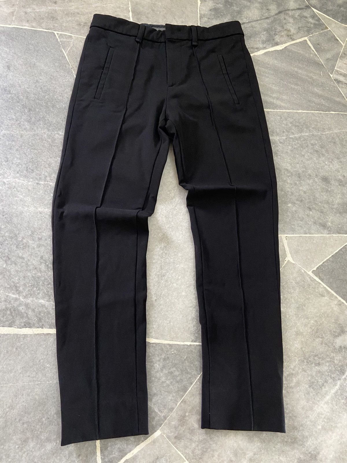 Moncler Moncler Black Classic Pantalone Pants Size 44 Size US 30 / EU 46 - 1 Thumbnail