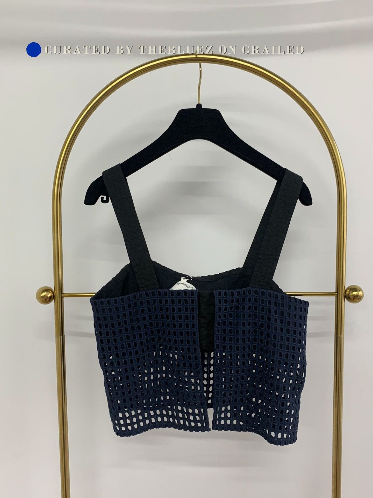 3.1 Phillip Lim Navy Cut-Out Top & Shorts in Blue, Women's (Size Xs) — image 3 of 6