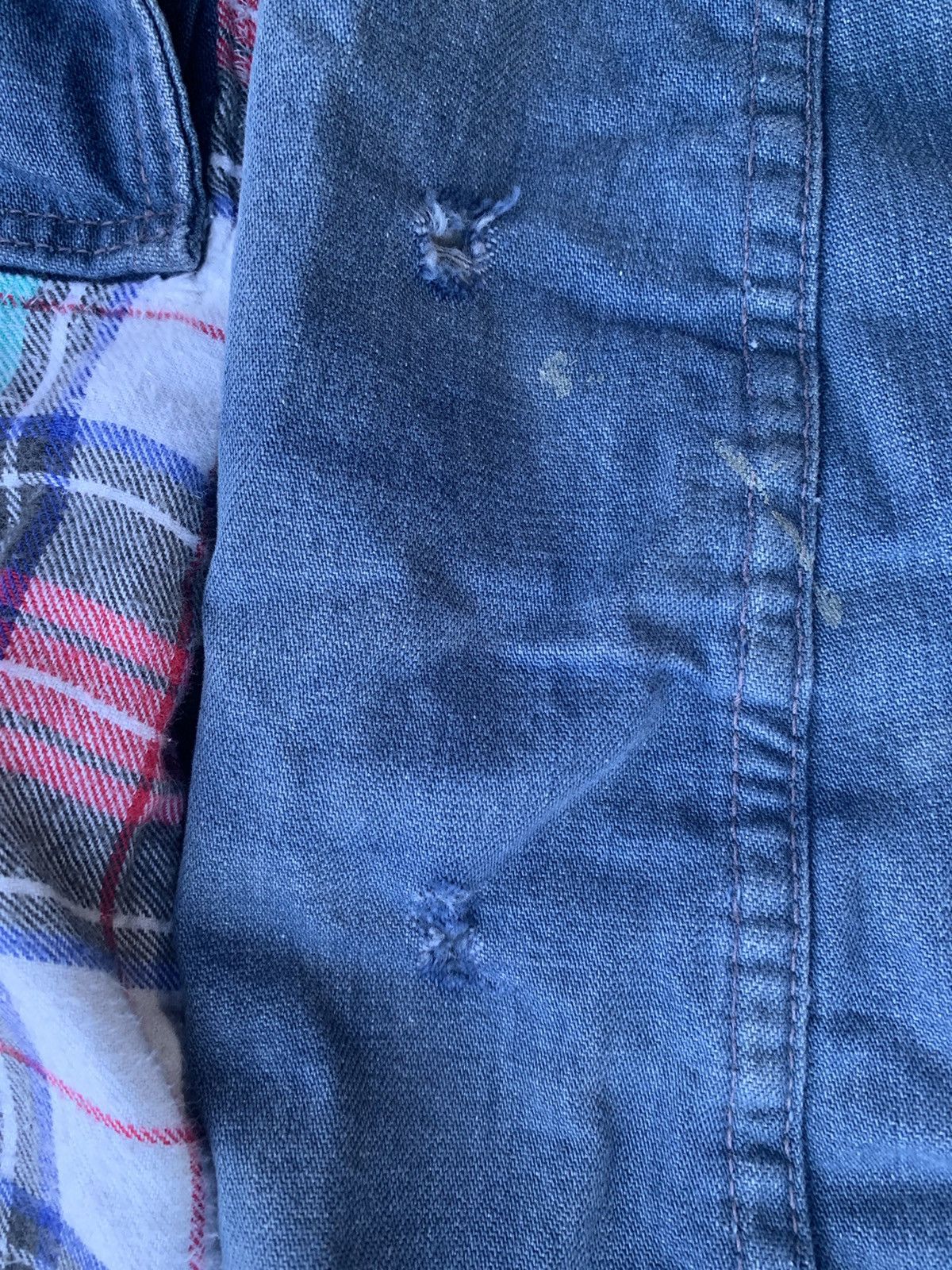 Vintage VTG 80’s Patchwork SEARS BY Roebuck Worker Chore jacket Size US L / EU 52-54 / 3 - 18 Thumbnail