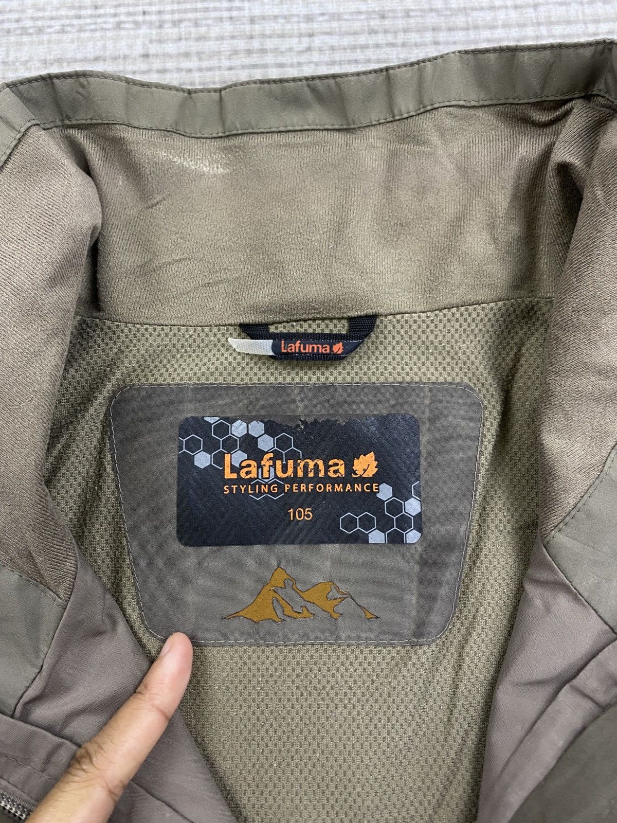 Goretex × Japanese Brand × Vintage Vtg Lafuma Goretex Colour Block Waterproof Zipper Jacket Size US L / EU 52-54 / 3 - 12 Thumbnail
