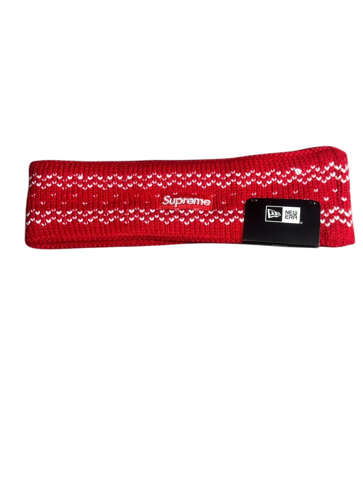 Supreme Supreme New Era Arc Logo Headband Red New Size ONE SIZE - 3 Thumbnail