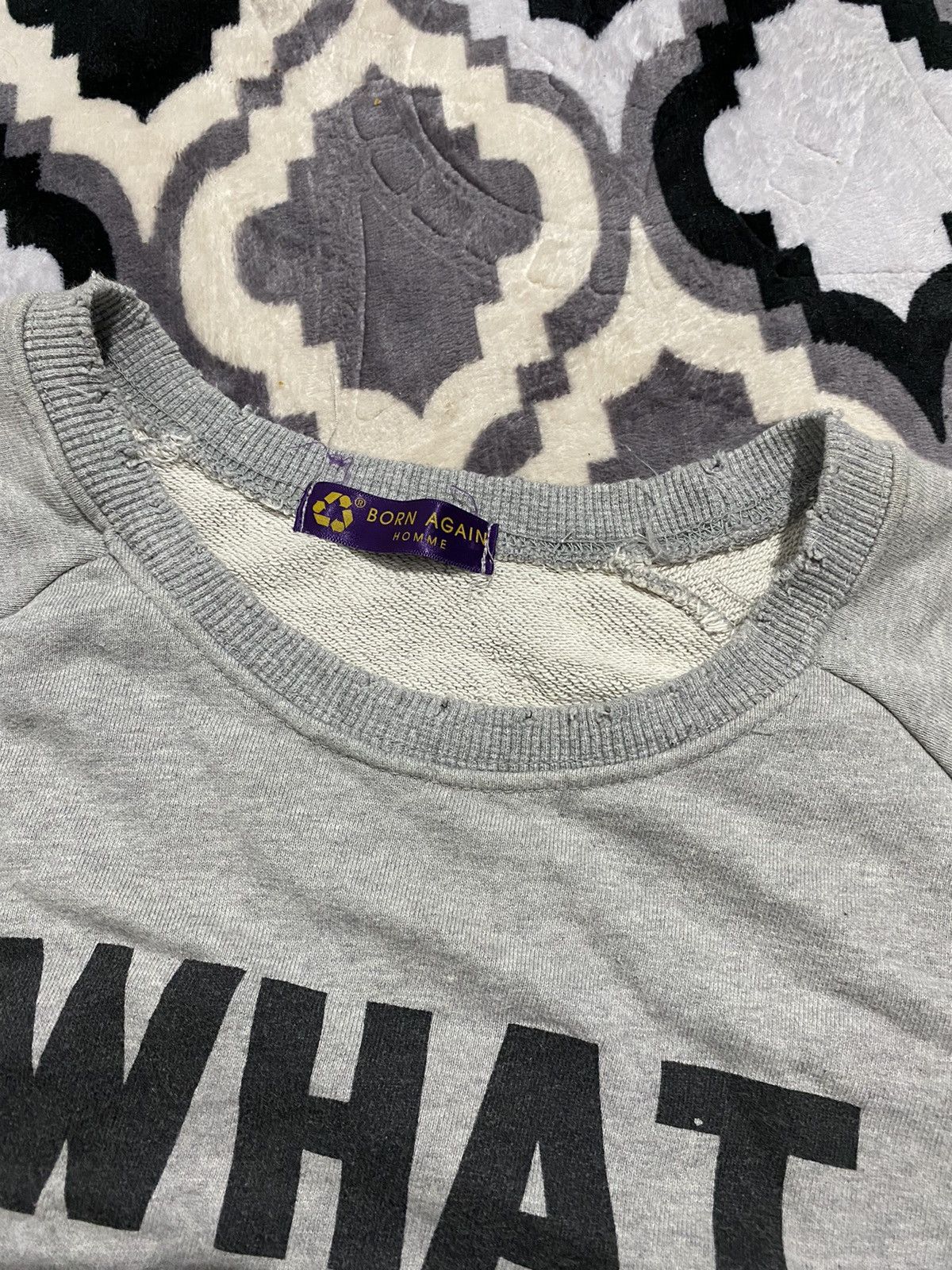 PPFM Born Again Homme cut out double layers sweatshirts cdg style Size US L / EU 52-54 / 3 - 6 Thumbnail