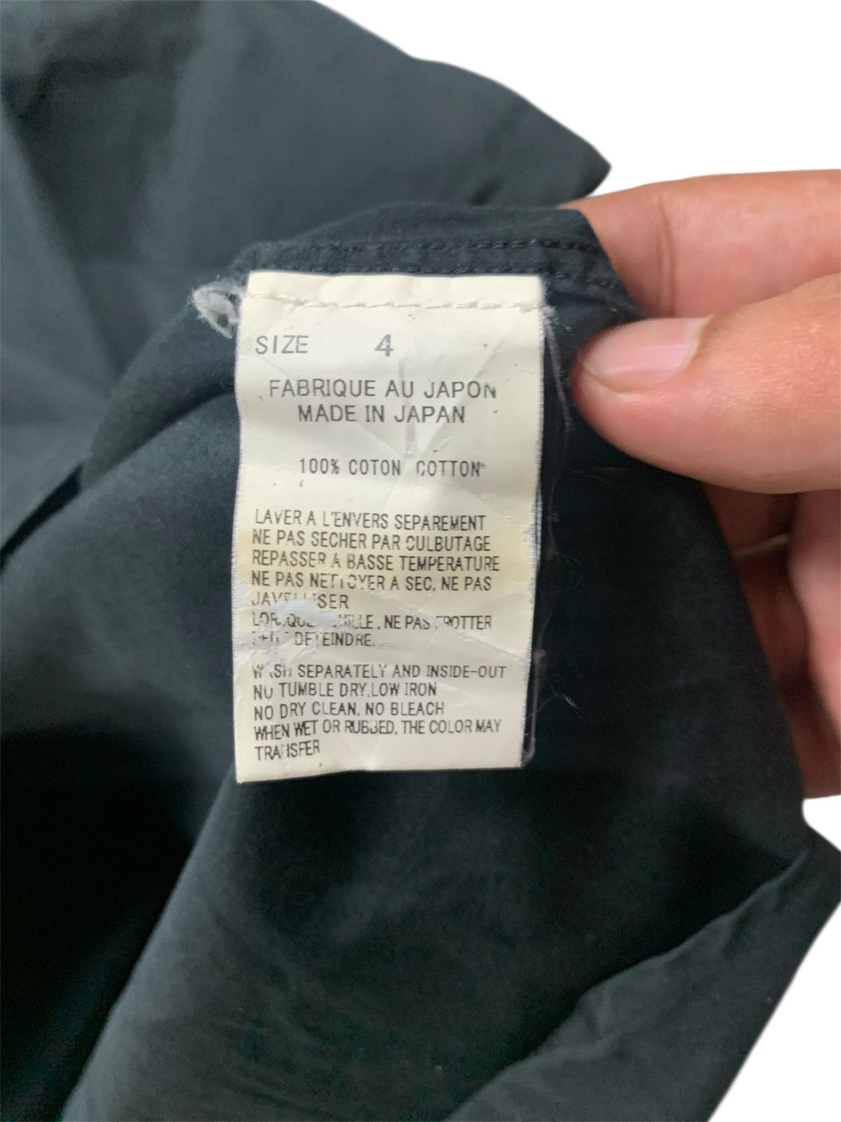 Yohji Yamamoto Yohji yamamoto workwear shirt Size US L / EU 52-54 / 3 - 8 Thumbnail