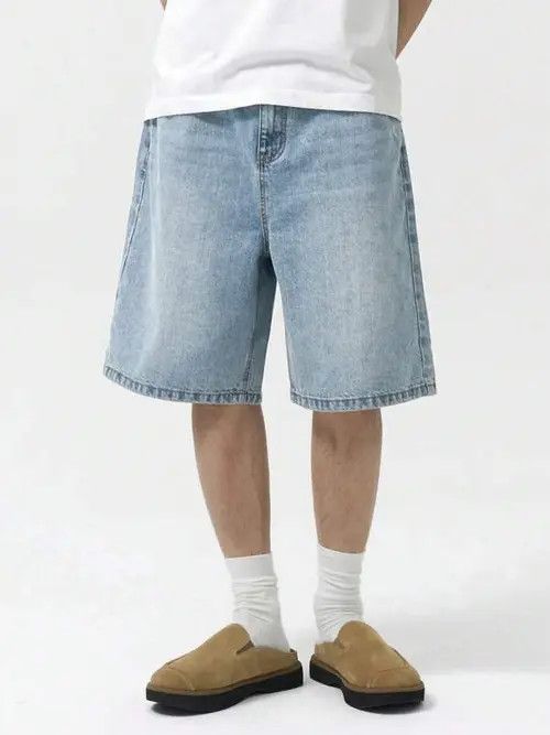 Jean Pants Vintage jeans jorts Y2K Drip shorts Size US 34 / EU 50 - 1 Thumbnail