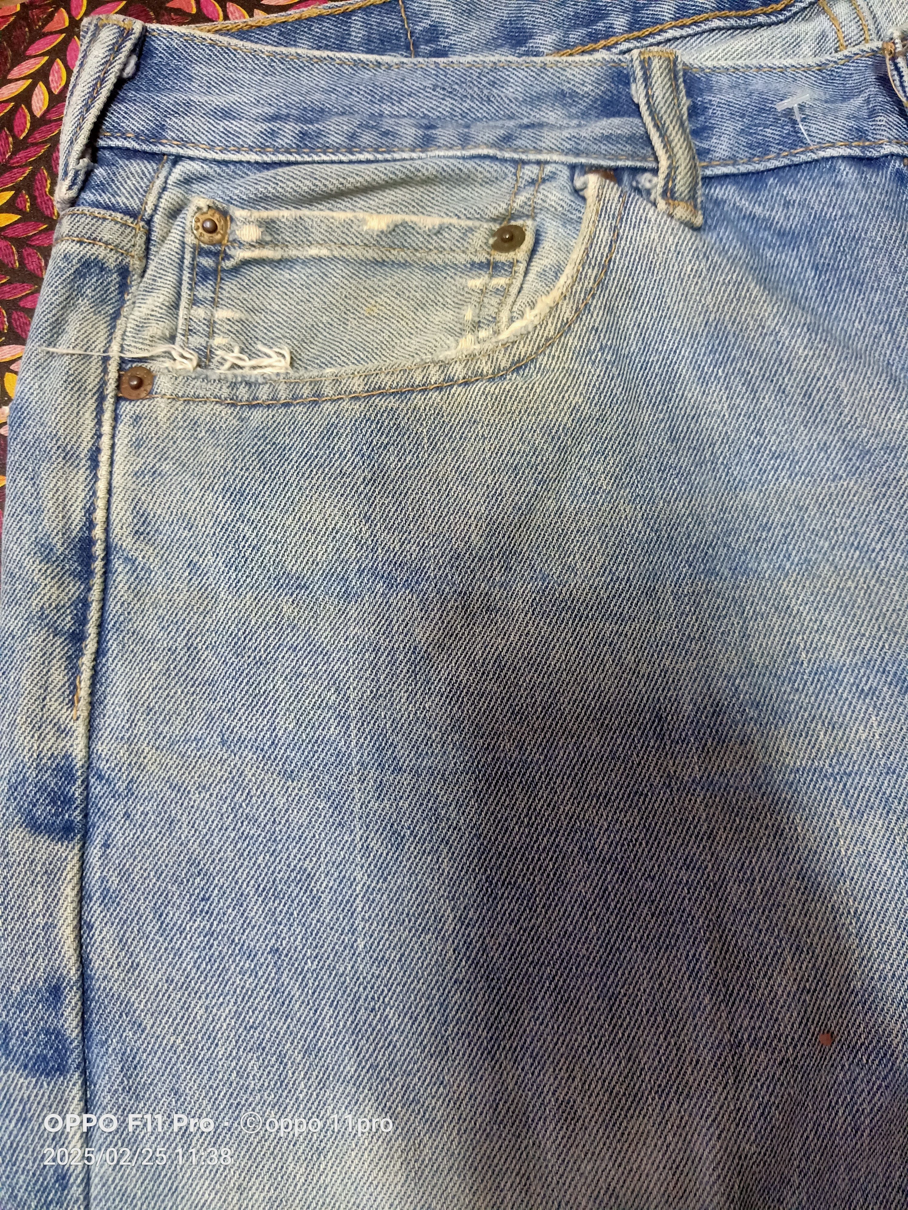 Levi's × Vintage Levis 550 Loose Light Denim Single R Size US 38 / EU 54 - 8 Thumbnail