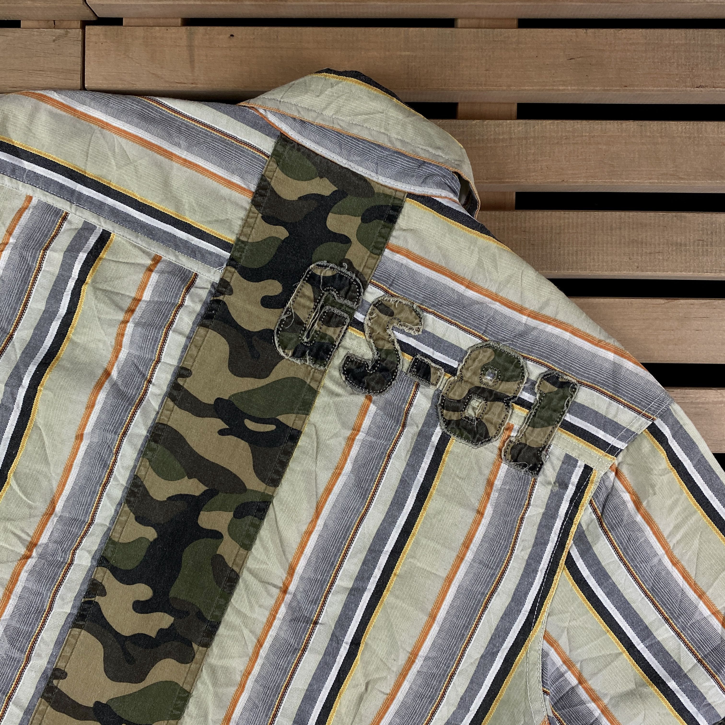 Guess Men’s Shirt Short Sleeve Guess Jeans Military Size M Size US M / EU 48-50 / 2 - 5 Thumbnail