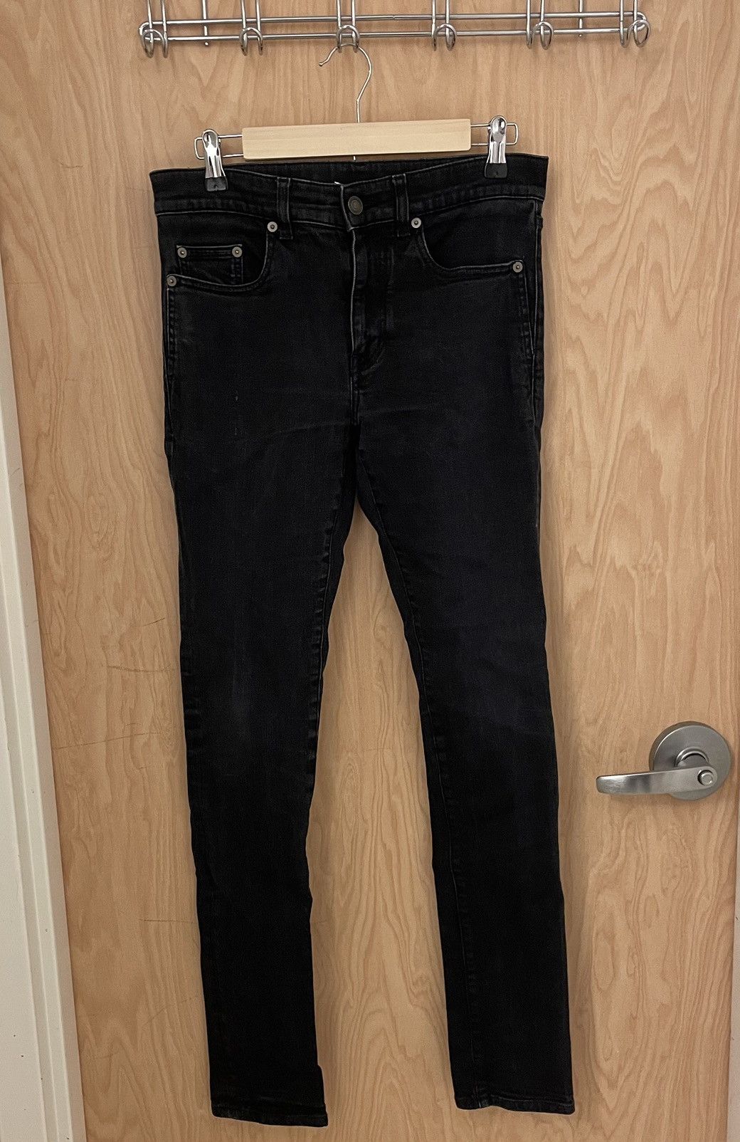 Saint Laurent Paris D02 Black Denim Jeans