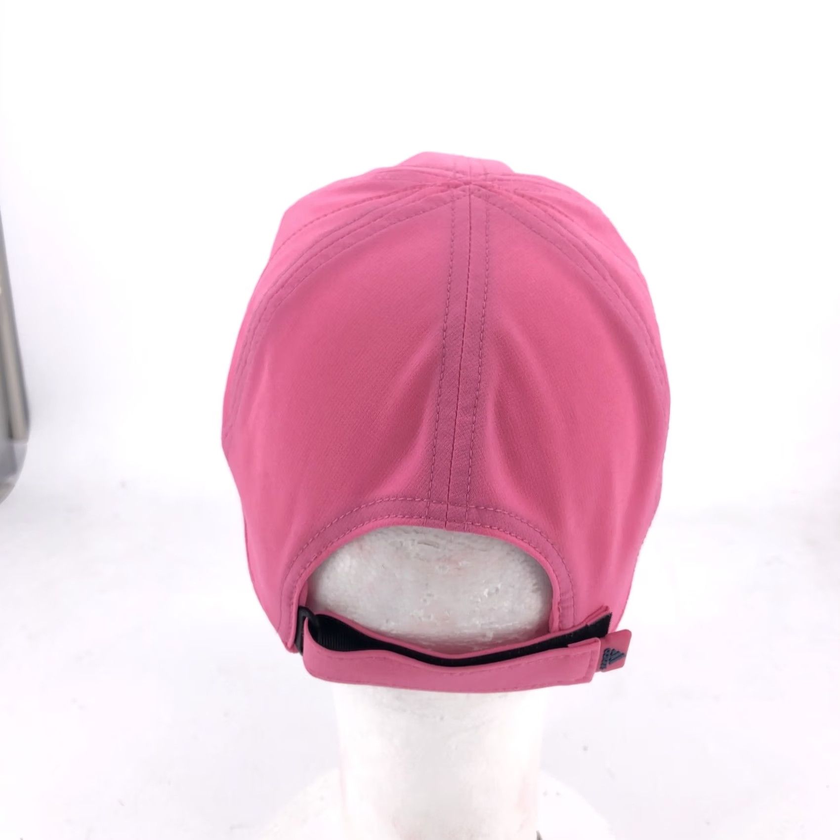 Adidas Adidas Womens Hat Cap Pink Aeroready Athletic Running Strap Back Logo Ventilated Size ONE SIZE - 3 Thumbnail