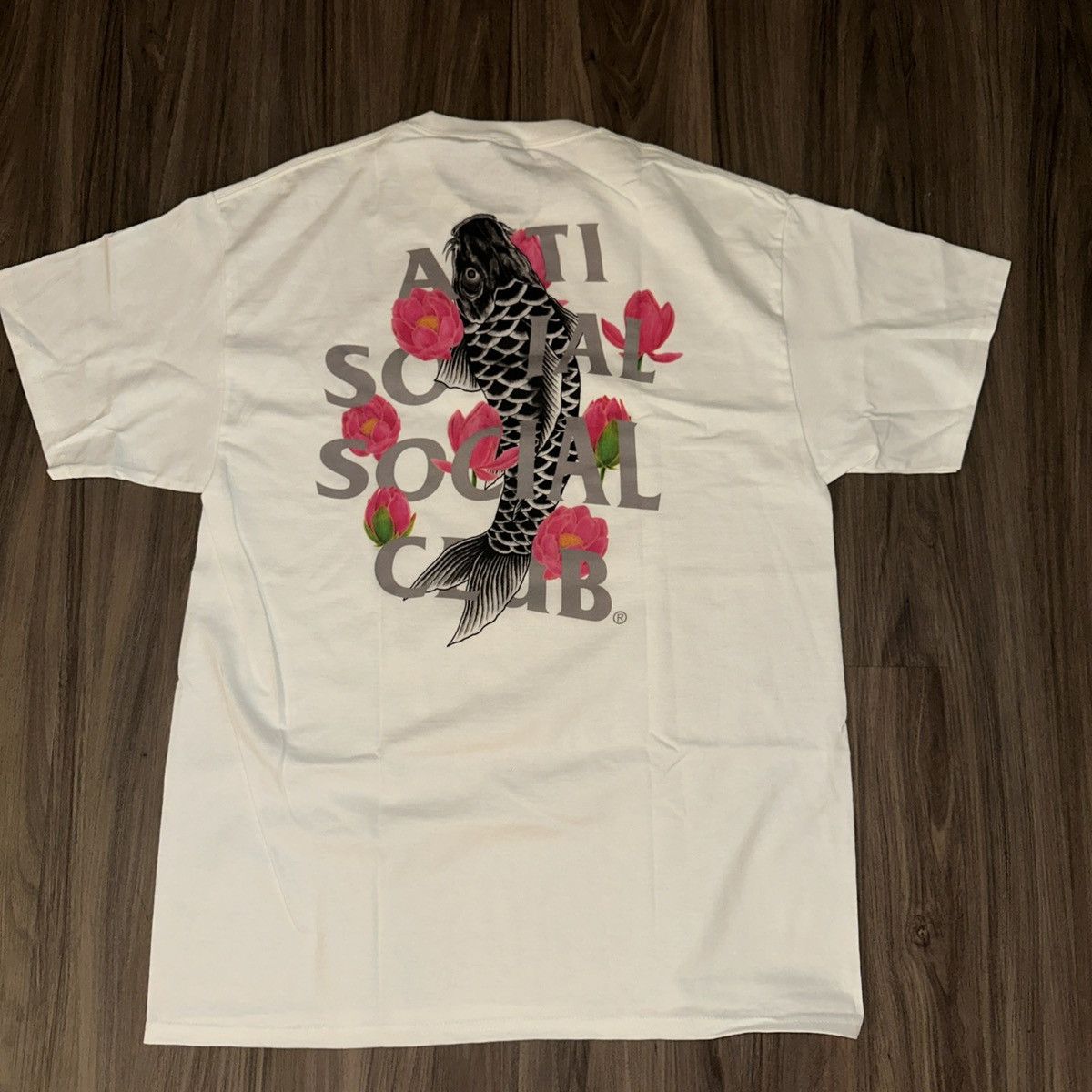 Anti Social Social Club Anti Social Social Club Koi Garden 3M Tee White L Size US L / EU 52-54 / 3 - 5 Thumbnail