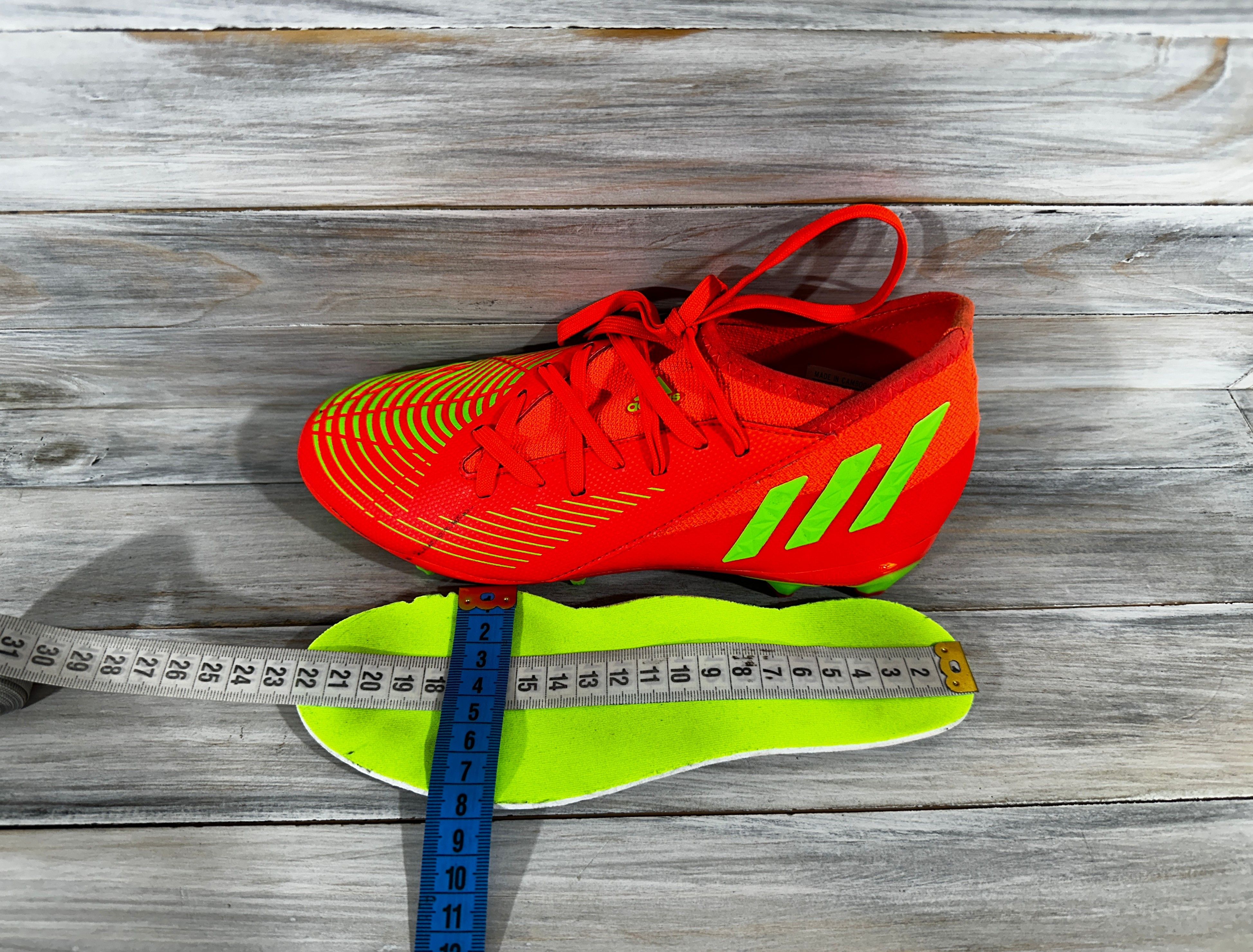 Adidas Adidas Predator Edge.3 MG Junior Football Cleats Boots Sport Size US 5 / EU 37 - 25 Thumbnail
