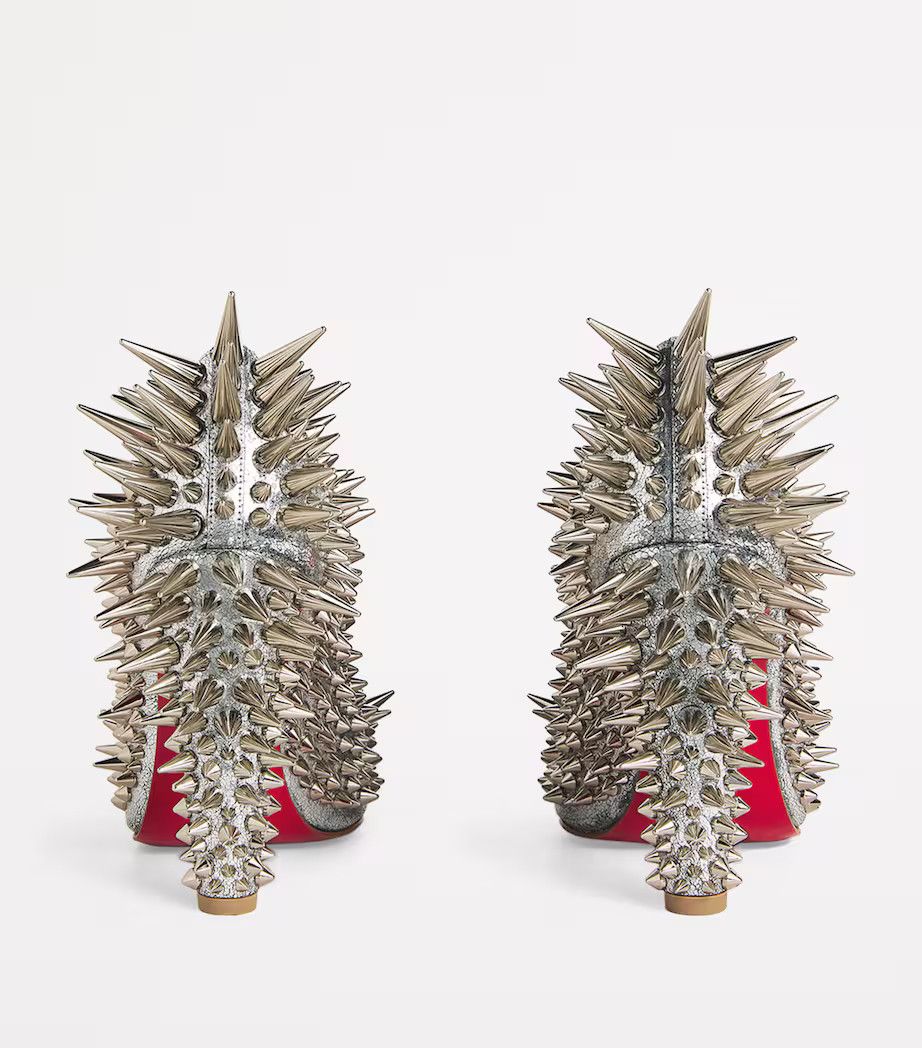 Christian Louboutin o1s1wg110226 Heels in Silver Size US 10 / IT 40 - 3 Thumbnail