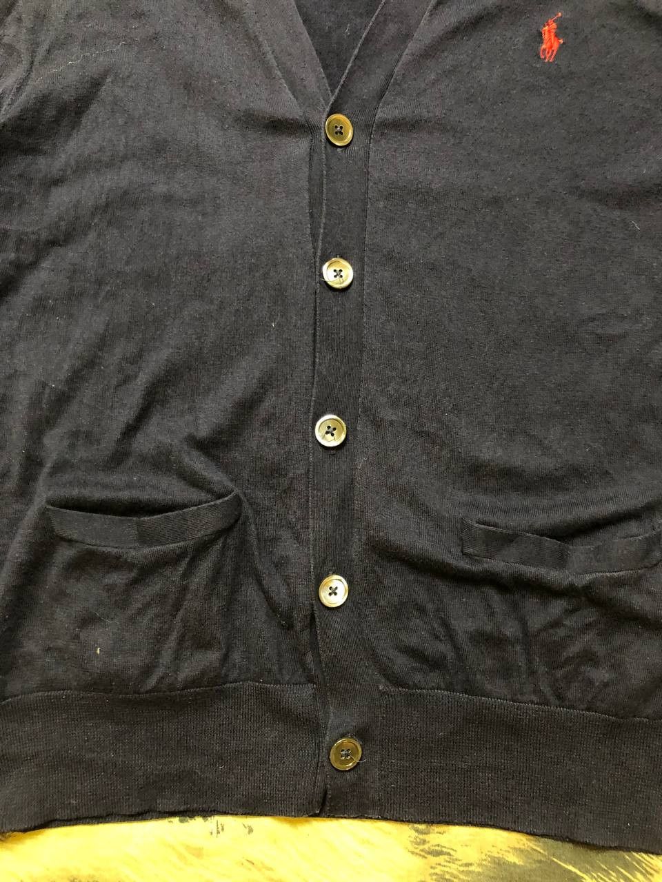 Polo Ralph Lauren Vintage Polo Ralph Lauren Embroidered Logo Cardigan Size M Size US M / EU 48-50 / 2 - 8 Thumbnail
