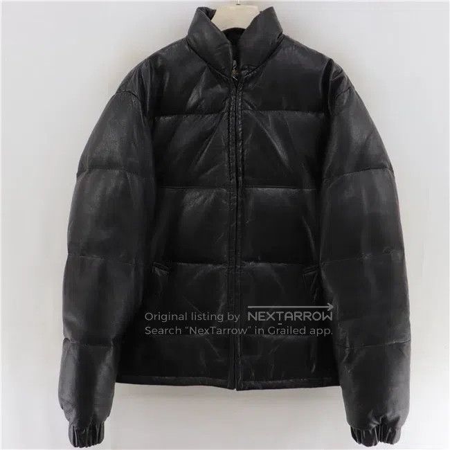 Schott Schott Genuine leather down jacket Size US XXS / EU 40 - 1 Thumbnail