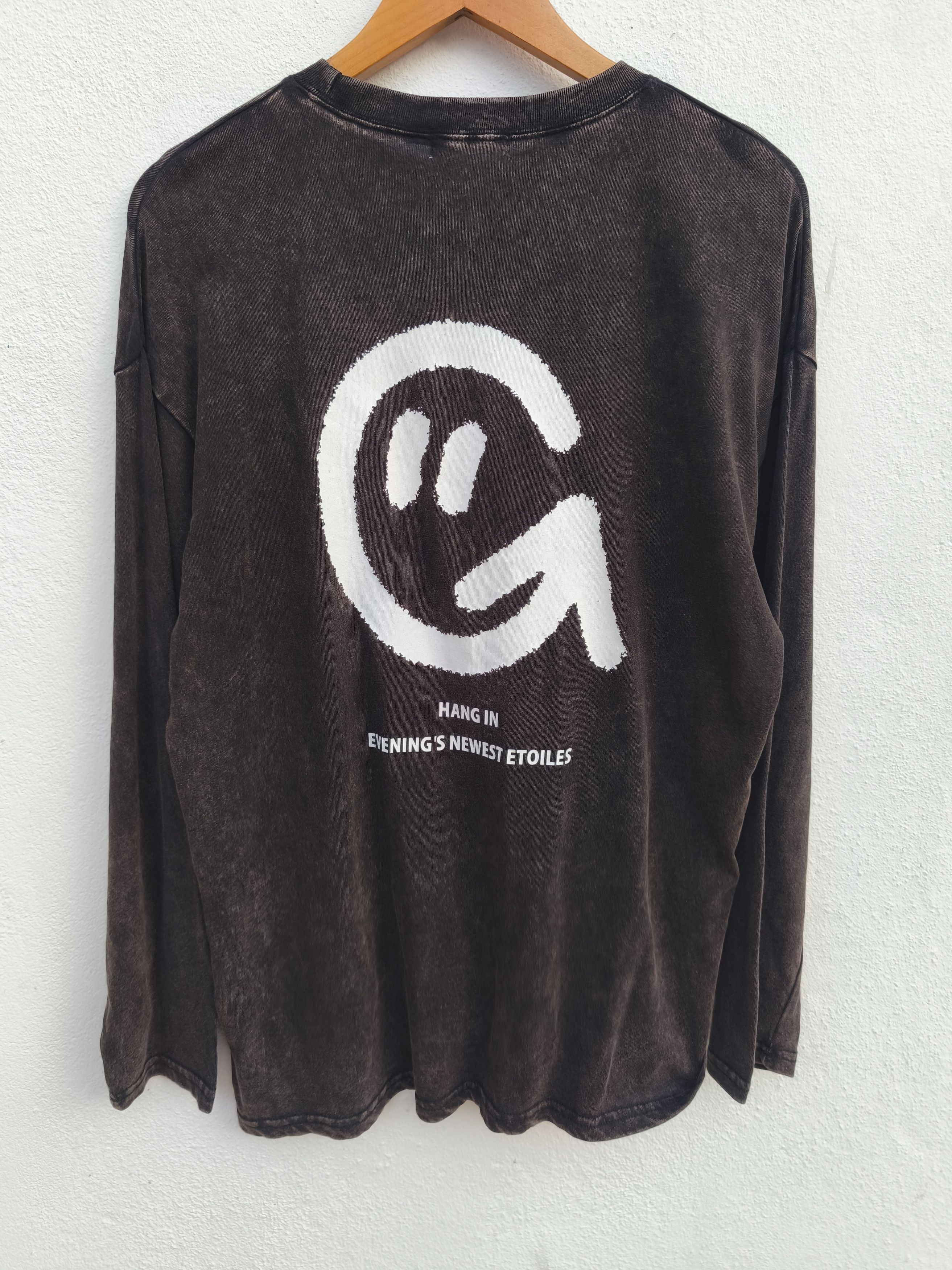 Japanese Brand 🔥 Vehement t shirt long sleeve faded black Size US L / EU 52-54 / 3 - 1 Thumbnail