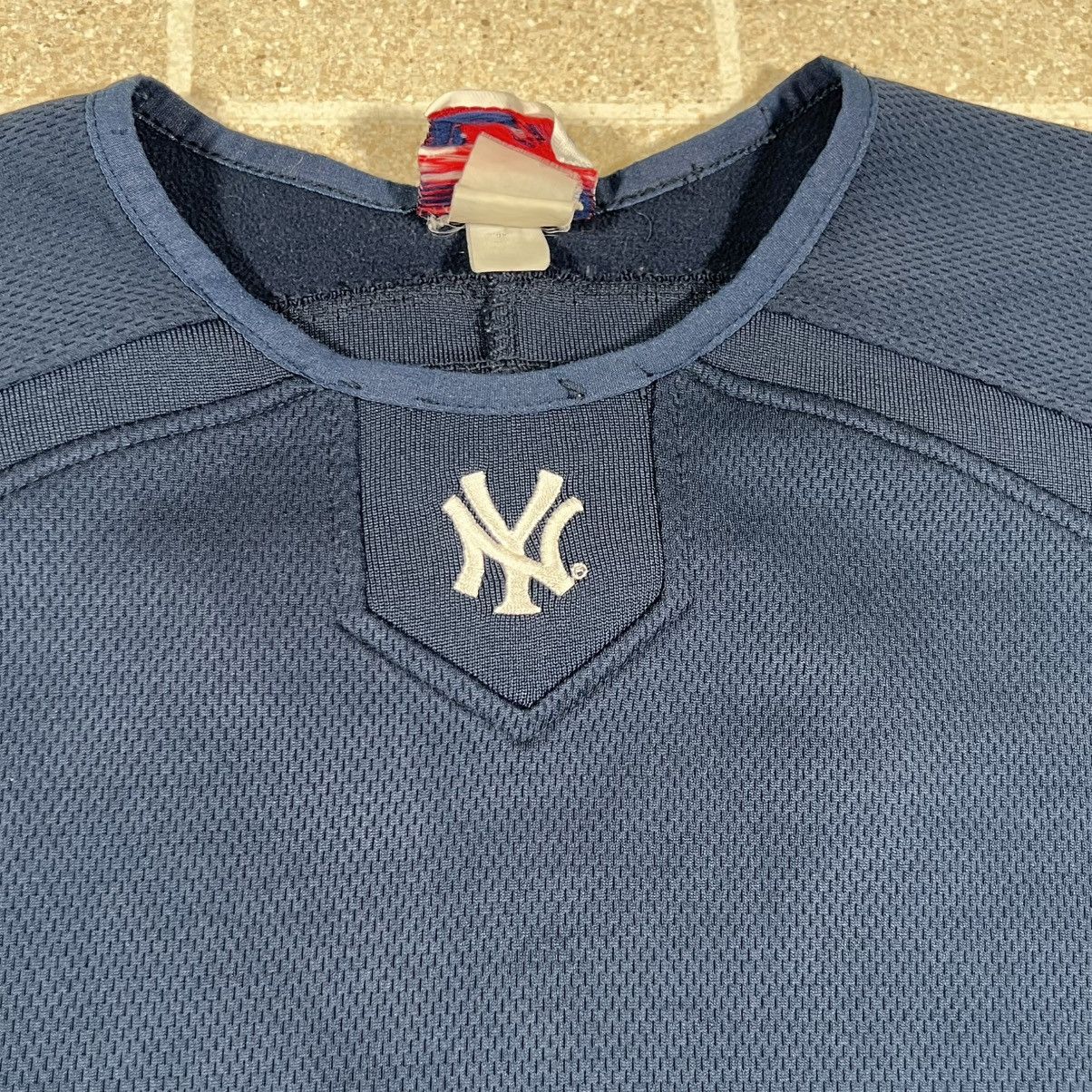 Majestic New York Yankees Sweatshirt Blue Majestic Therma Base Y2K Size US XL / EU 56 / 4 - 2 Thumbnail