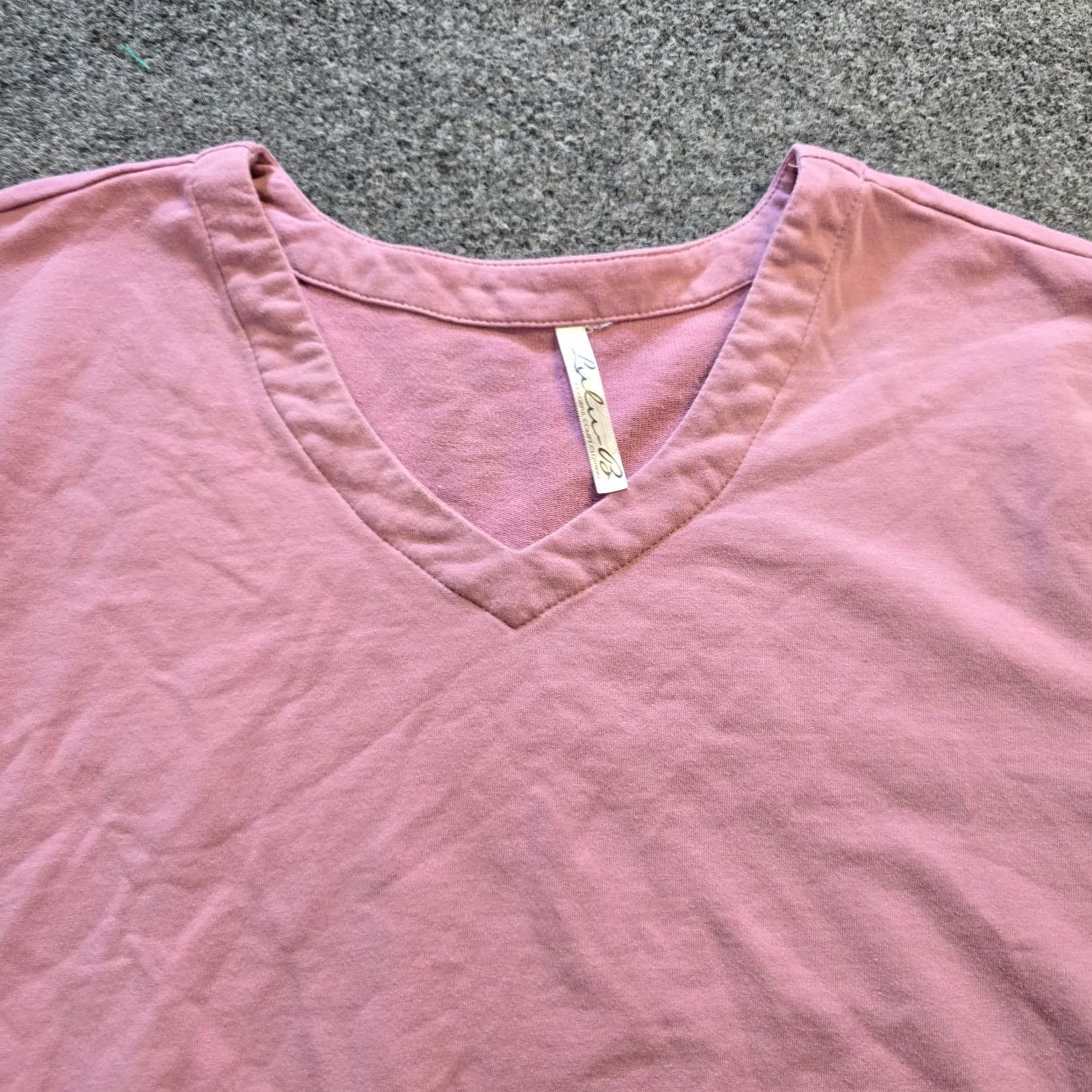 Vintage Lulu B Sweater Womens XL Pink Round Neck Long Sleeve Casual Pullover Knit Size XL / US 12-14 / IT 48-50 - 2 Thumbnail