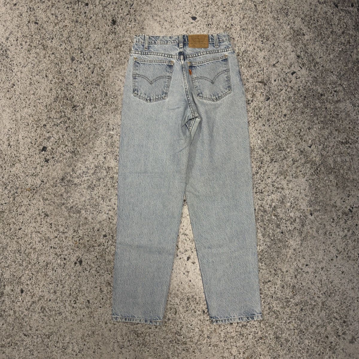 Levi's Vintage 90s Levi’s 550 Faded Light Wash Denim Jeans Size US 27 - 1 Thumbnail