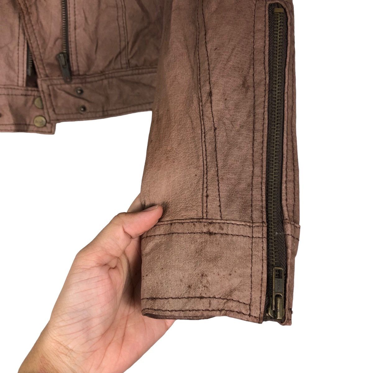 Japanese Brand 🔥Cropped Biker Bondage Parachute Jacket Dude Japan Size US M / EU 48-50 / 2 - 15 Thumbnail