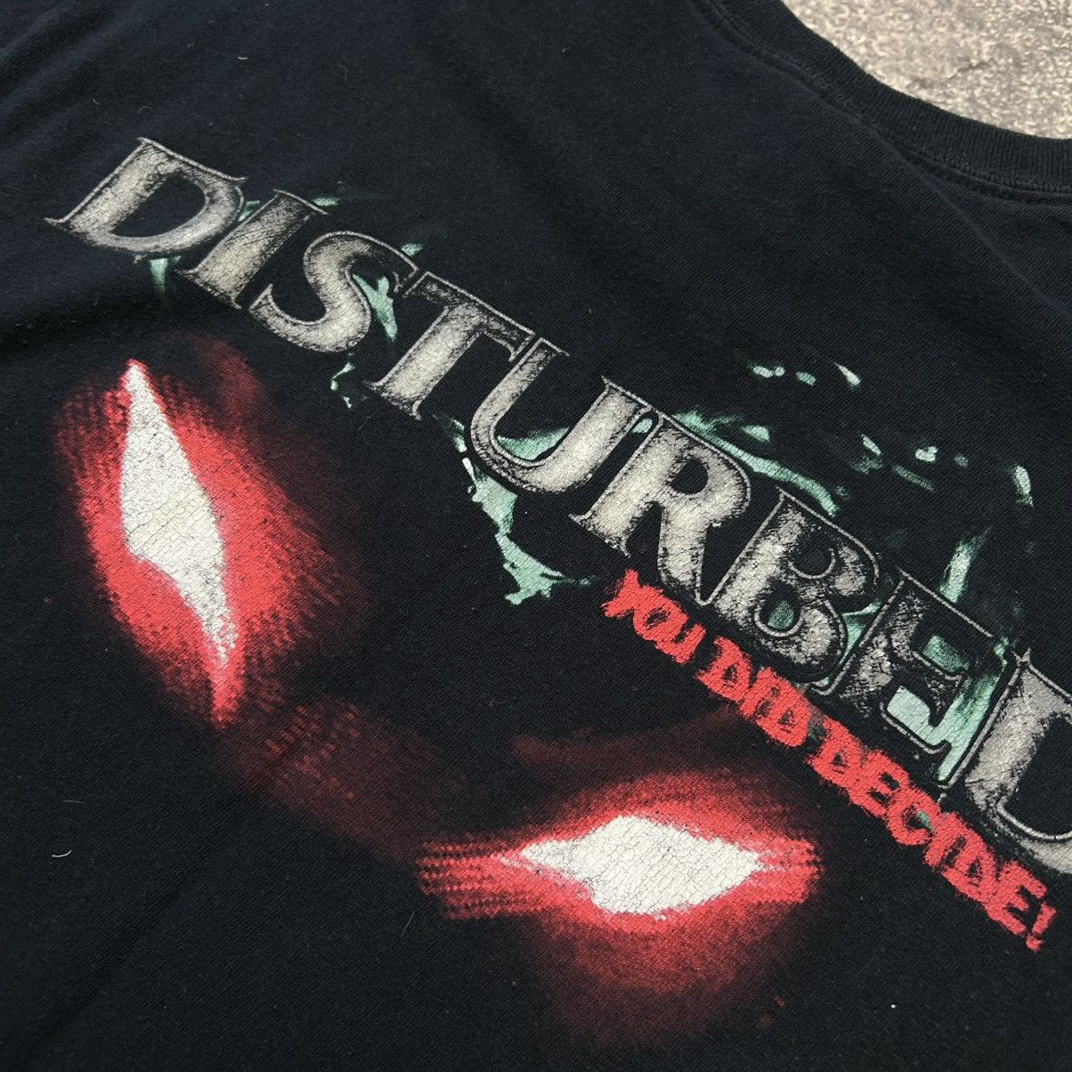 Band Tees Vintage Disturbed you did decide rock band big logo tee Size US M / EU 48-50 / 2 - 11 Thumbnail