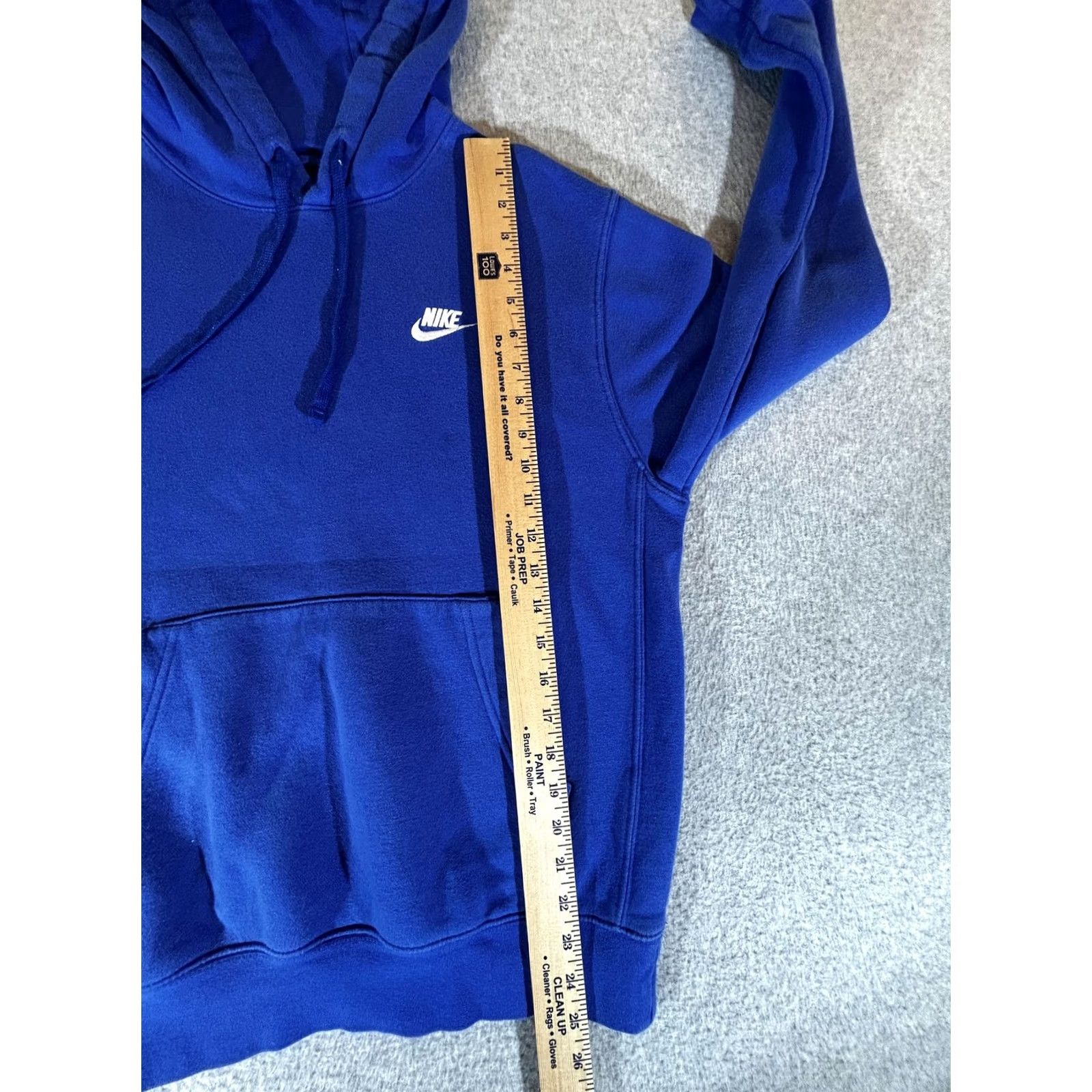 Nike Nike Hoodie Men Small Blue Pullover Fleece Sweatshirt Sportswear Athleisure Nike S Mens Small Blue Pullover Hooded Kangaroo Pocket Embroidered Logo Size US S / EU 44-46 / 1 - 7 Thumbnail