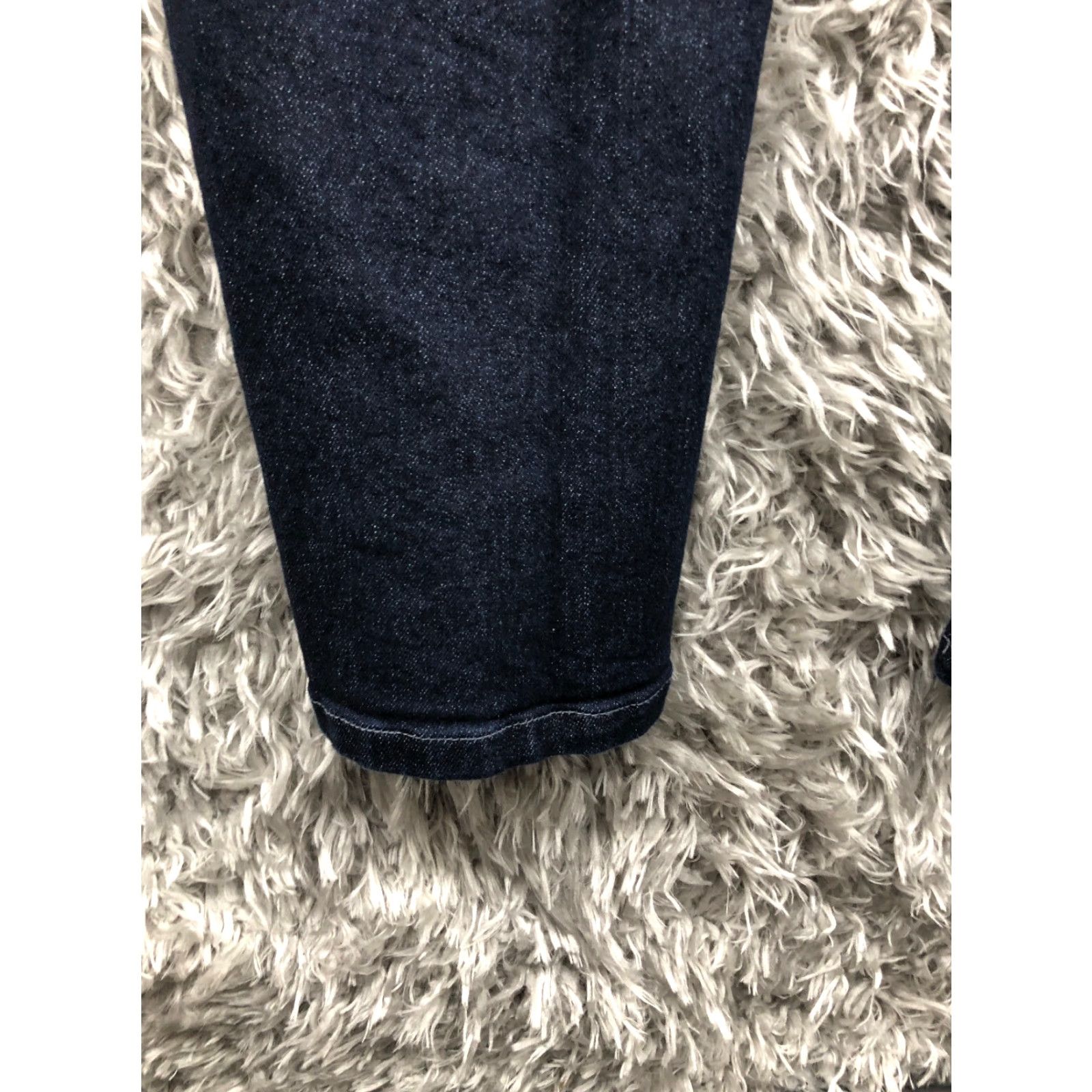 Vintage Apparel Collection Jeans Size 6 Womens Mid Rise Dark Wash Blue Denim Jeans Womens Slim Skinny 5-Pocket Modern Classic Size 28" / US 6 / IT 42 - 7 Thumbnail