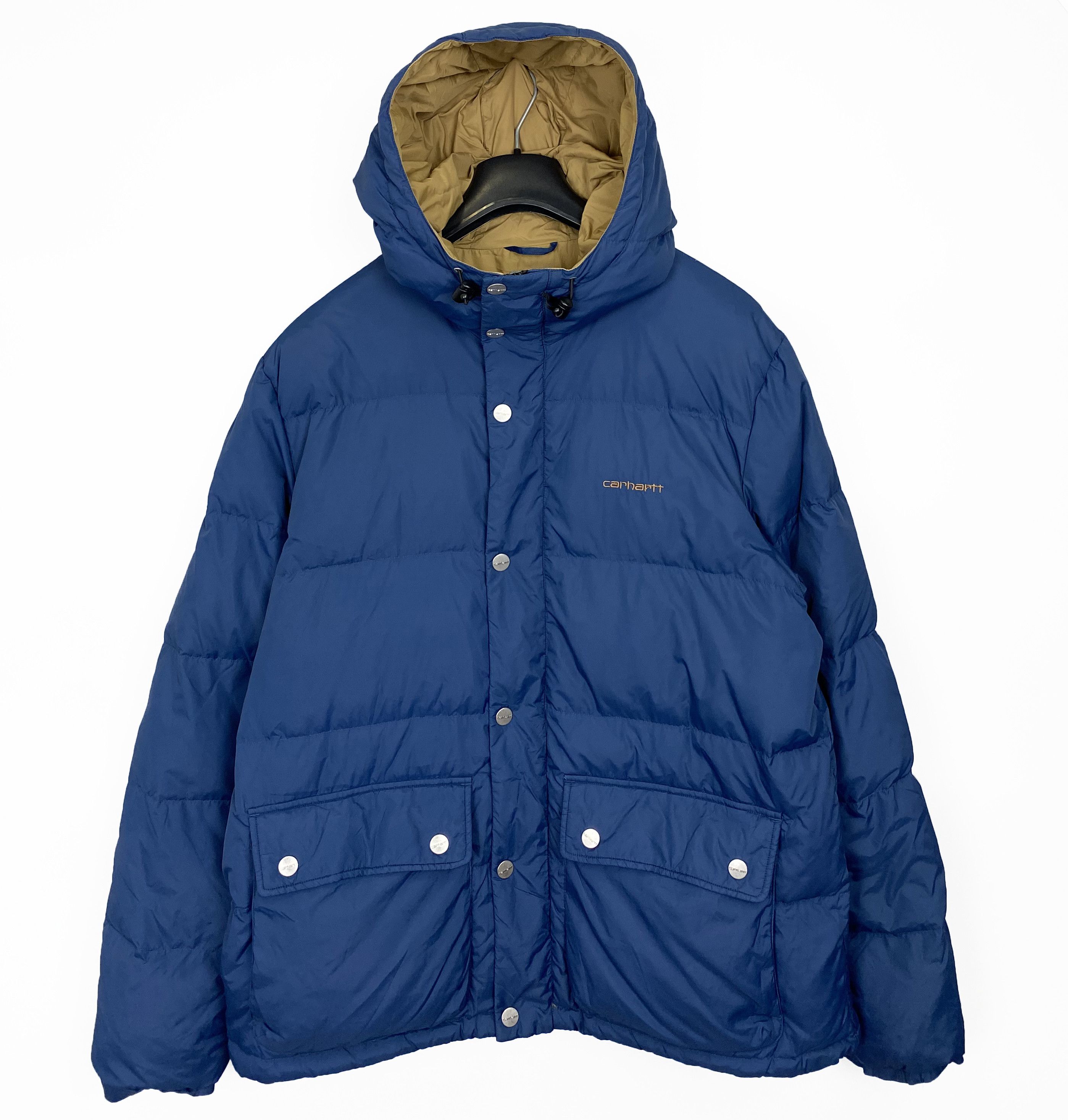 Carhartt Raleigh Puffer Down Blue Jacket
